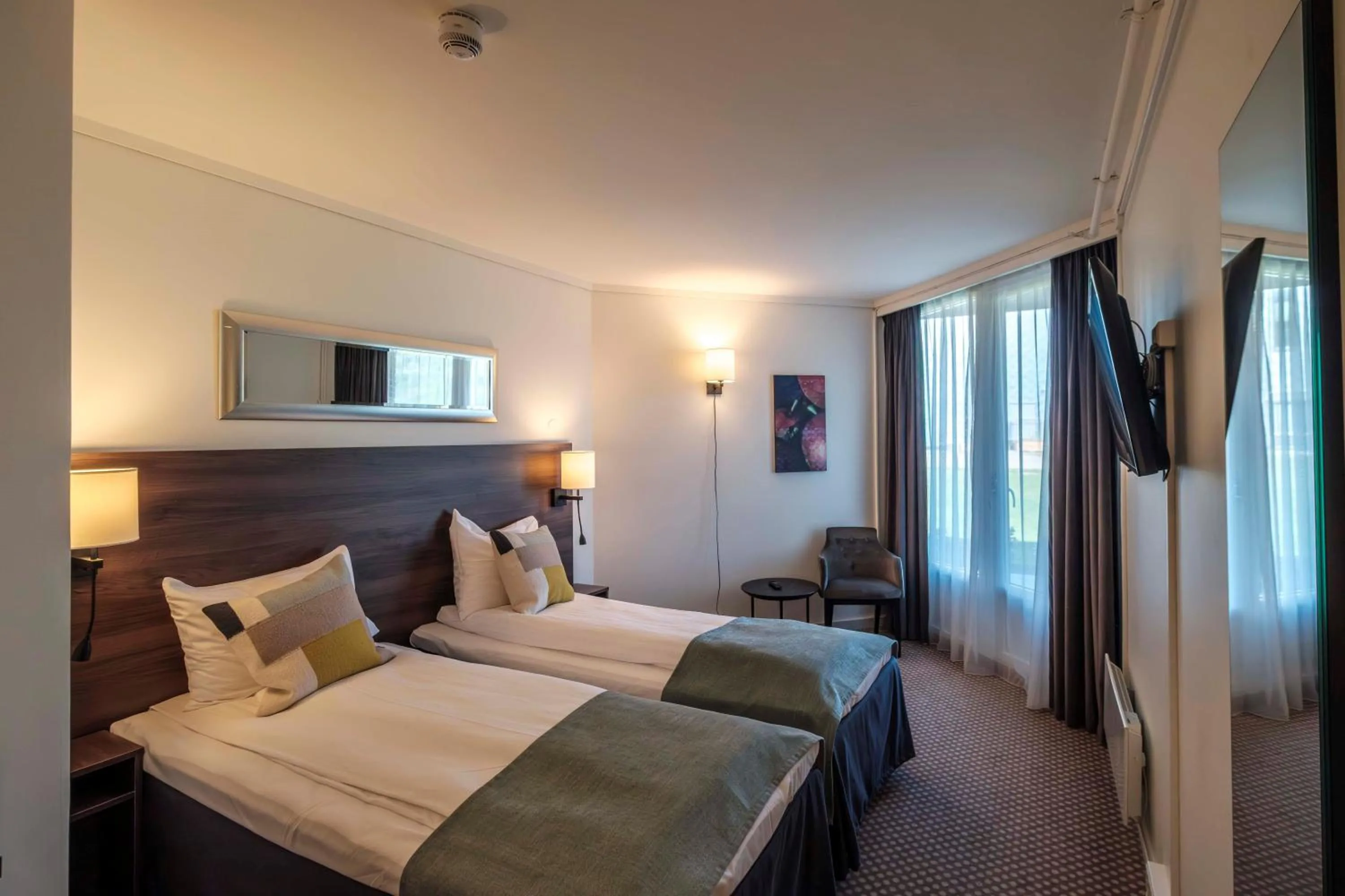 Bed in Hardangerfjord Hotel