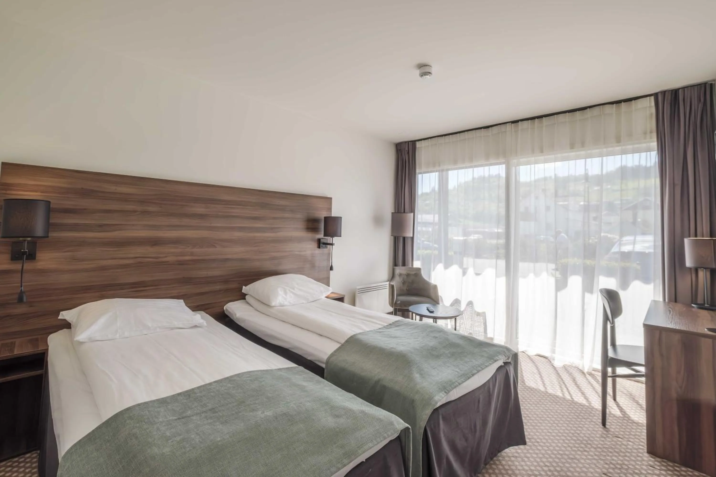 Bed in Hardangerfjord Hotel