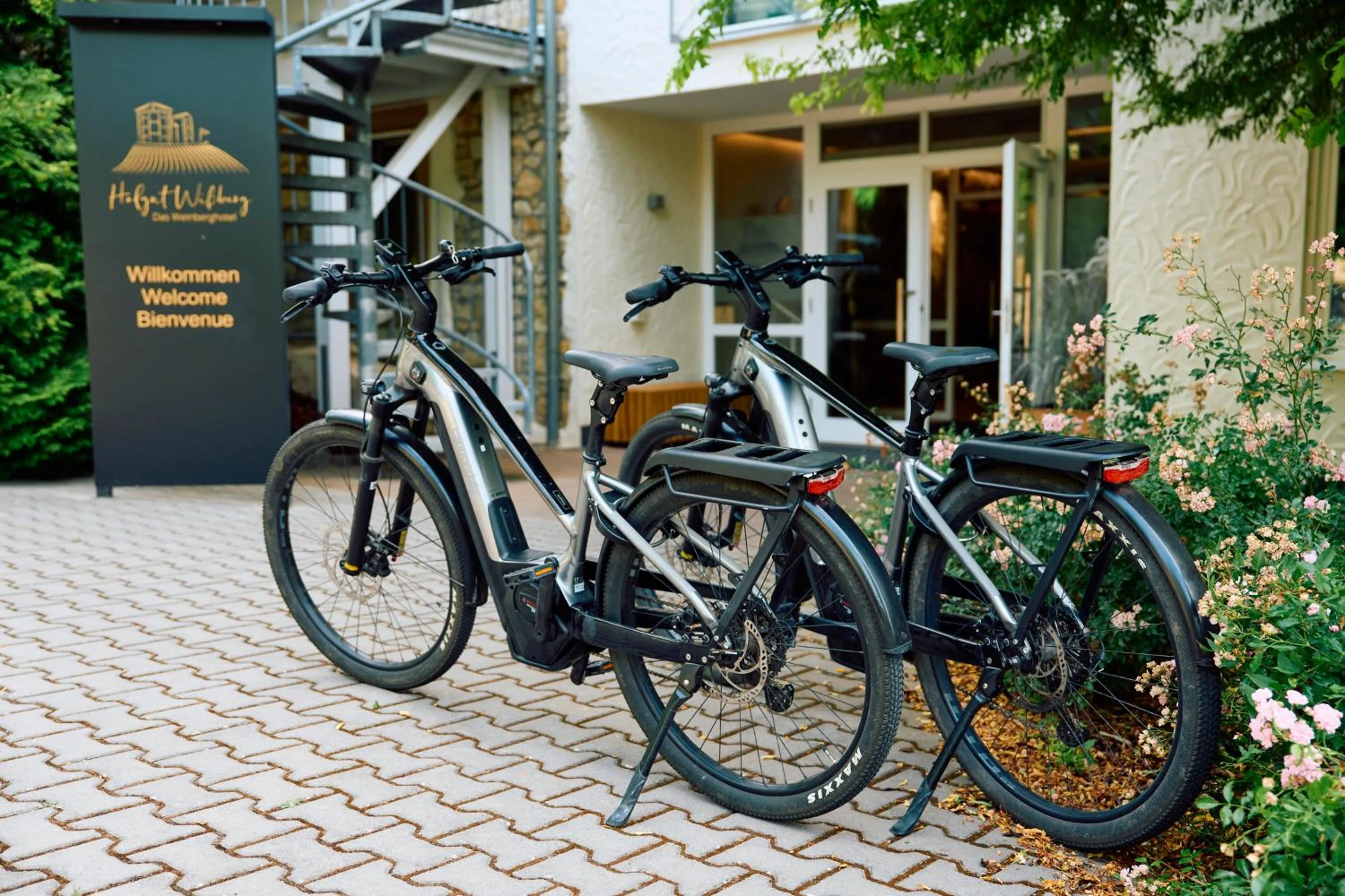 Facade/entrance in Hofgut Wißberg - Das Weinberghotel