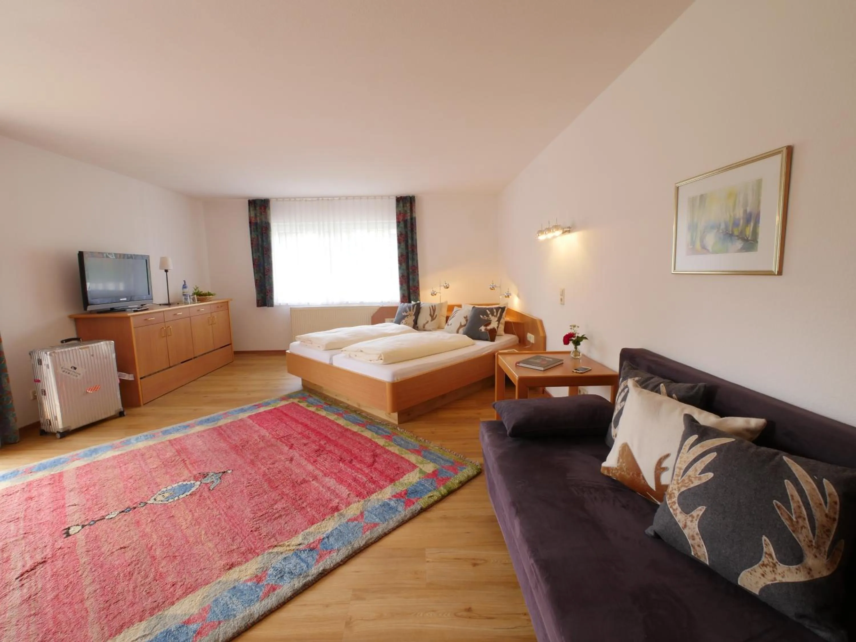 TV and multimedia, Bed in Hotel Linde Durbach