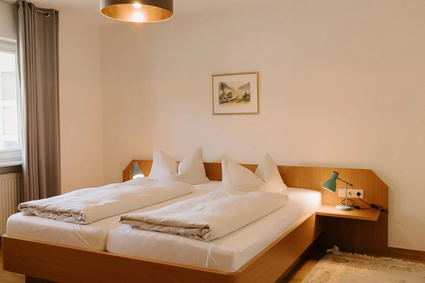 Bedroom, Bed in Hotel Linde Durbach