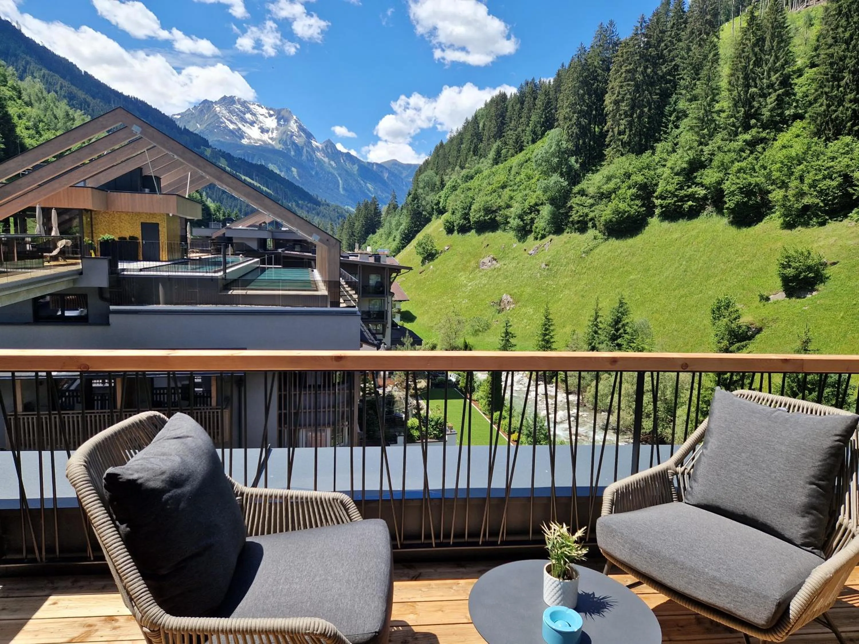 Balcony/Terrace in ZillergrundRock Luxury Mountain Resort