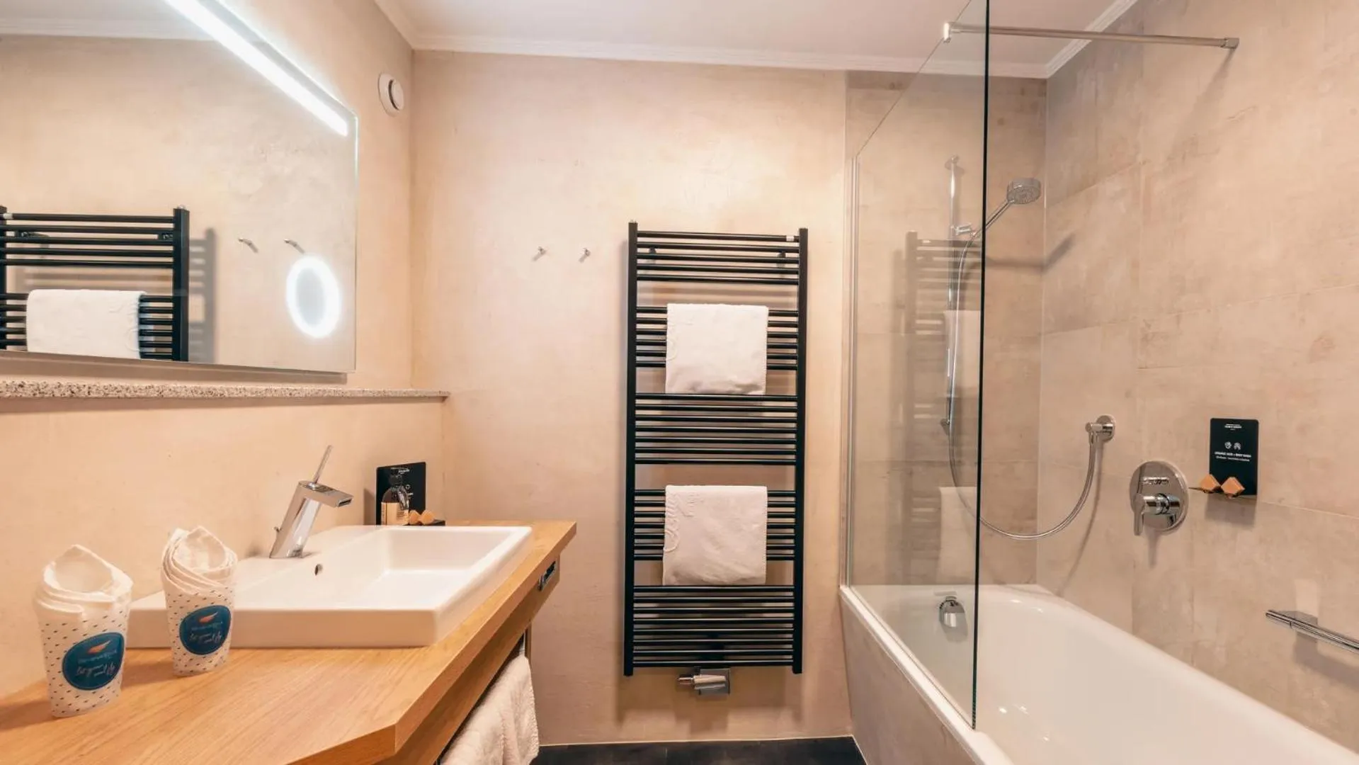 Bathroom in ZillergrundRock Luxury Mountain Resort