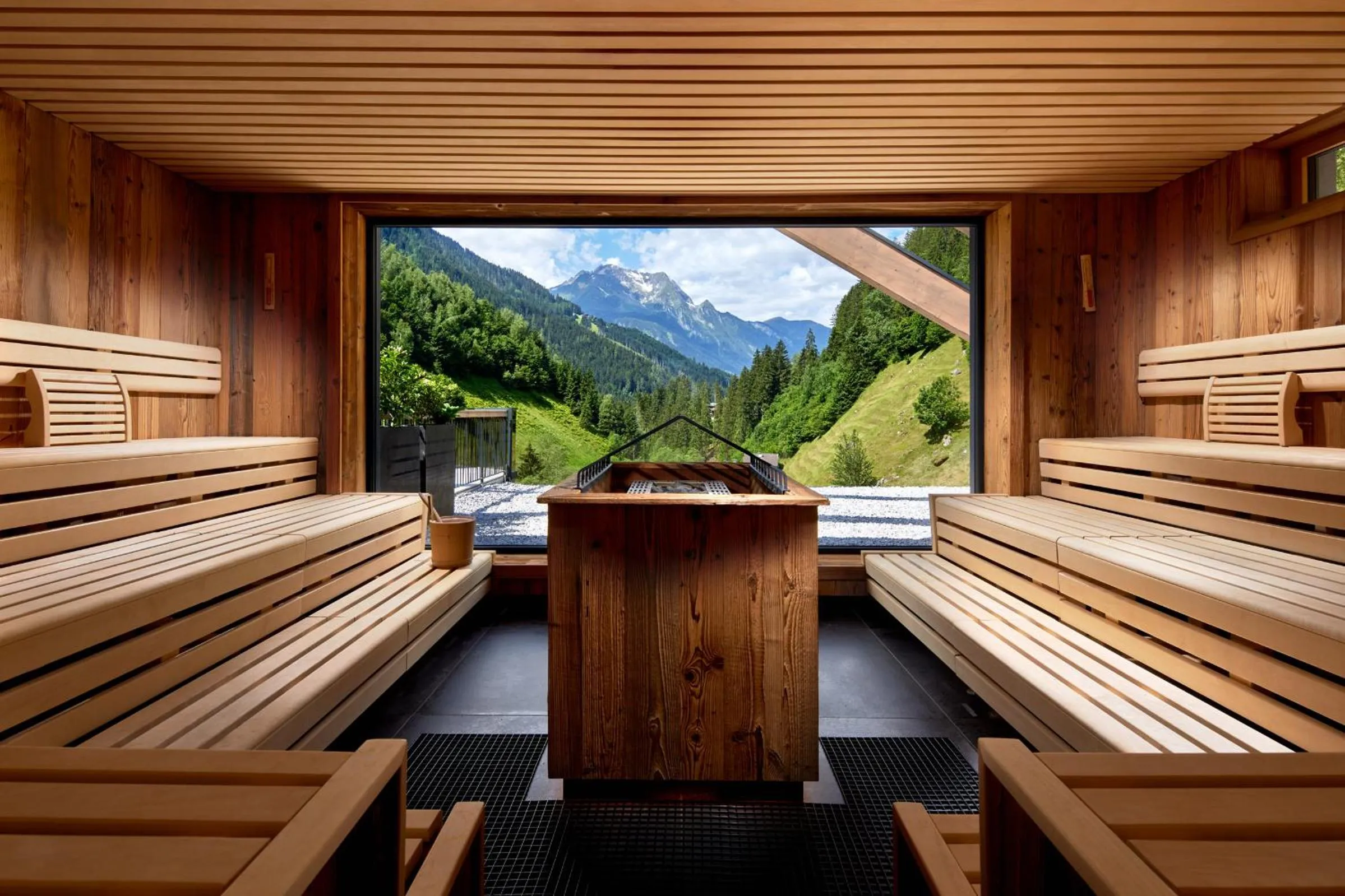 Sauna in ZillergrundRock Luxury Mountain Resort