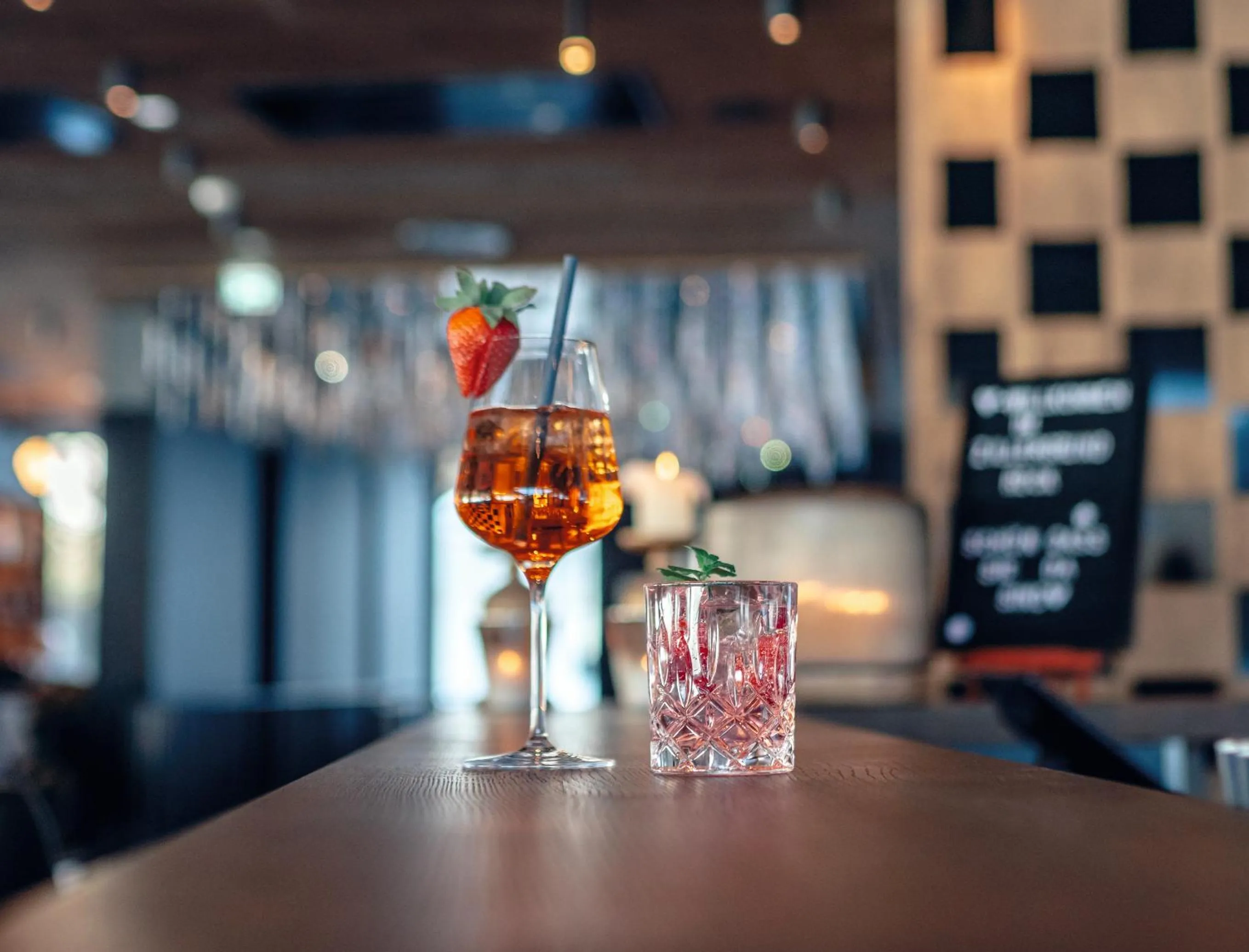 Drinks in ZillergrundRock Luxury Mountain Resort