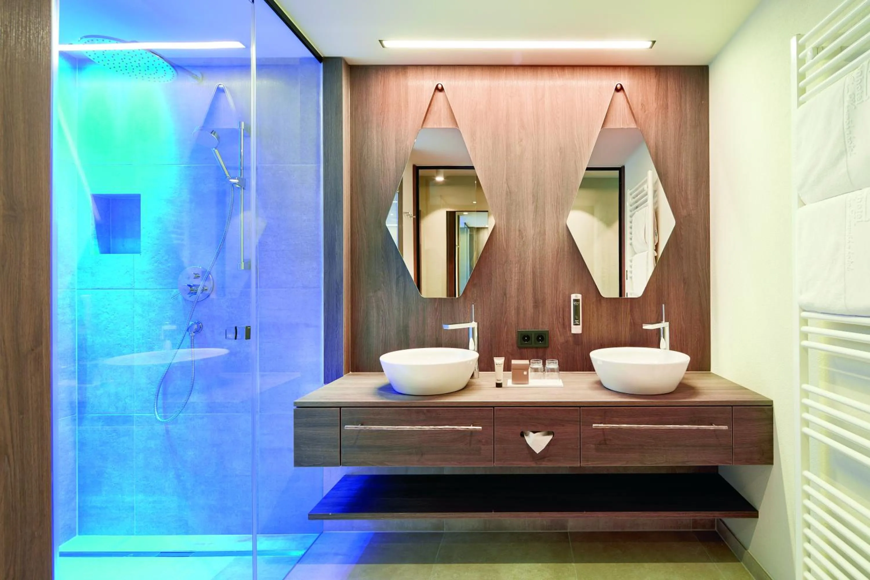 Bathroom in ZillergrundRock Luxury Mountain Resort