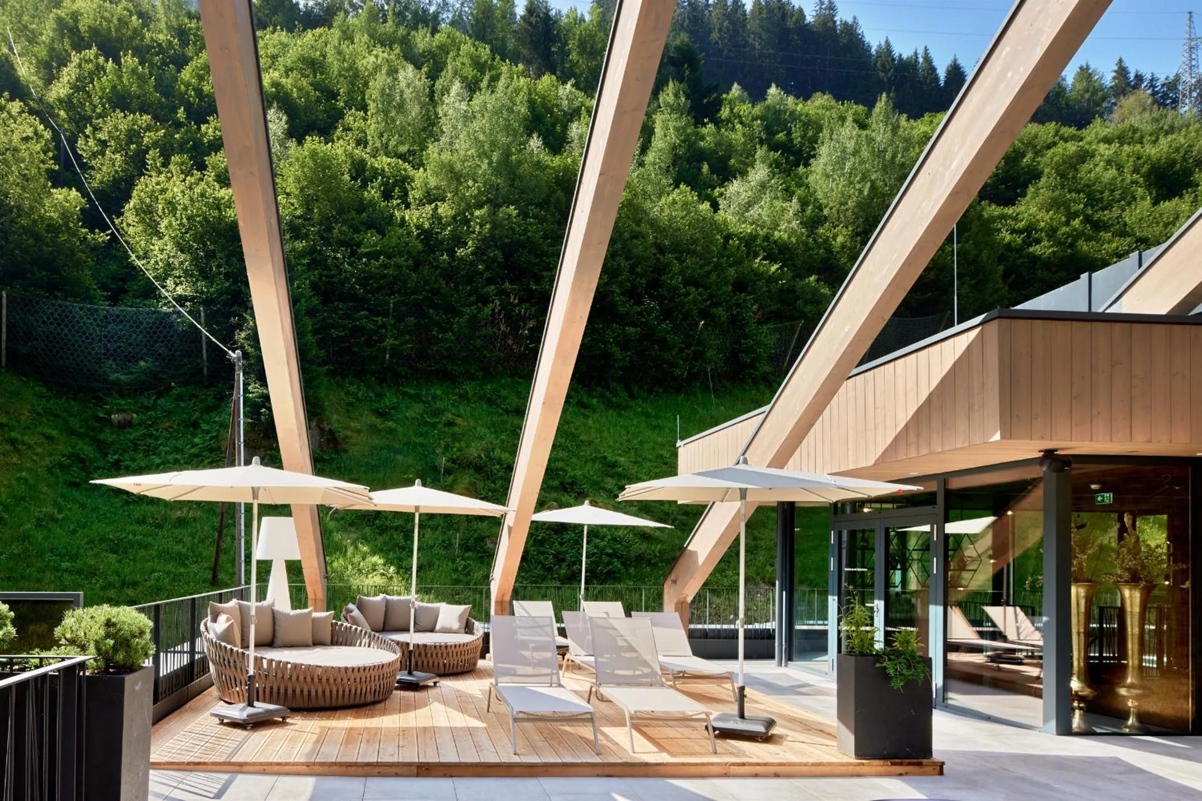 Balcony/Terrace in ZillergrundRock Luxury Mountain Resort