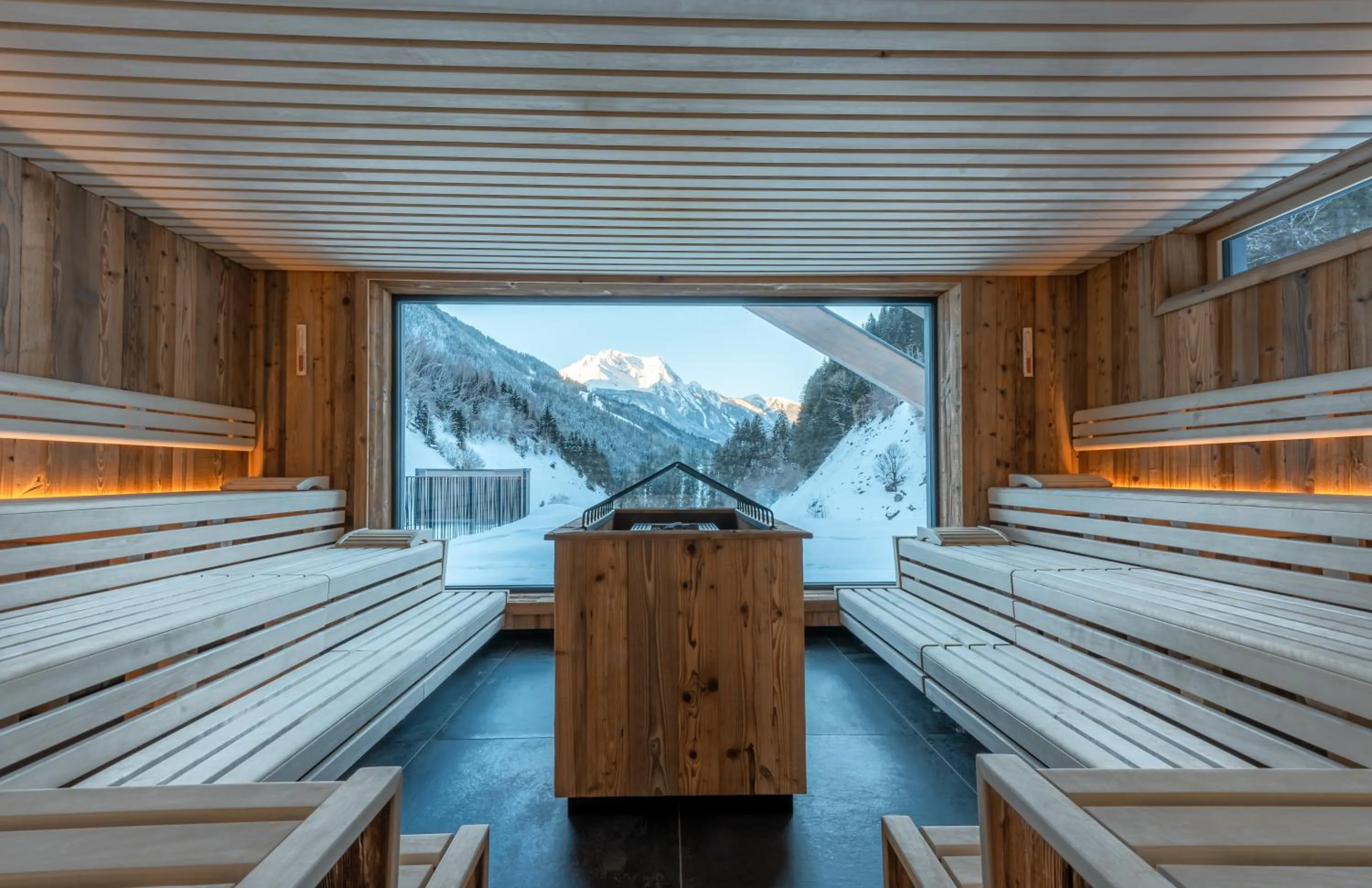 Sauna in ZillergrundRock Luxury Mountain Resort