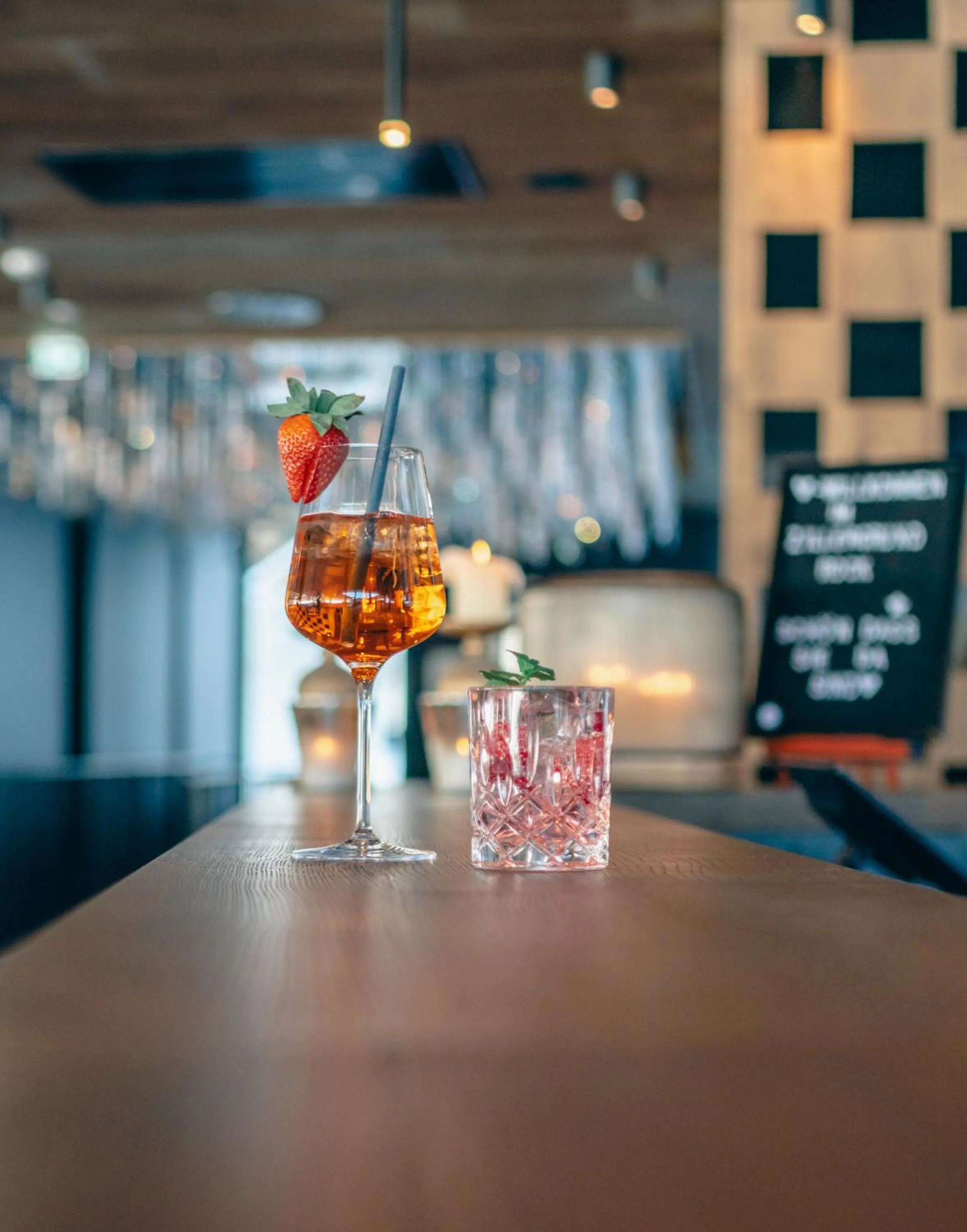 Alcoholic drinks in ZillergrundRock Luxury Mountain Resort