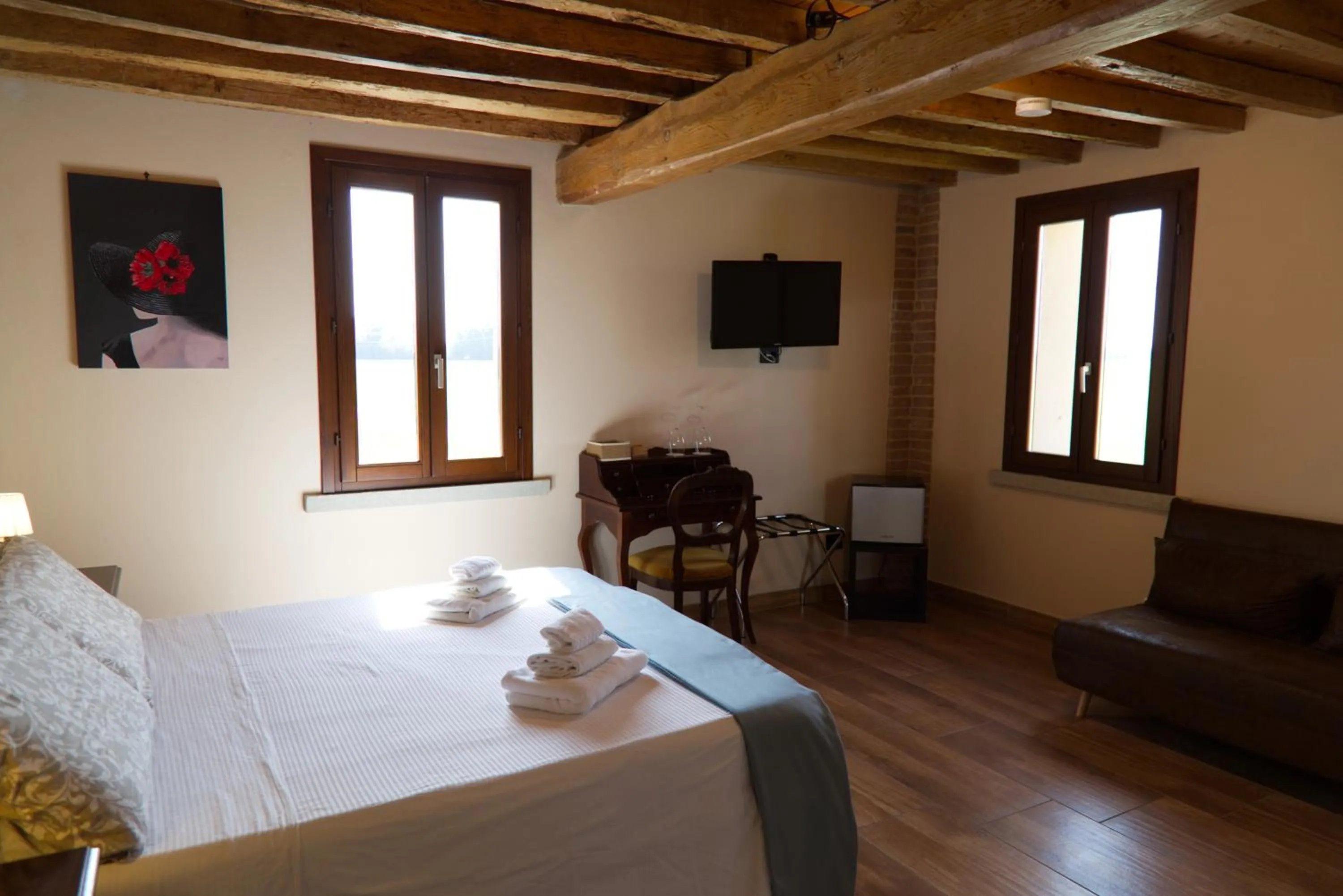 Bed in Antico Casale Caroli