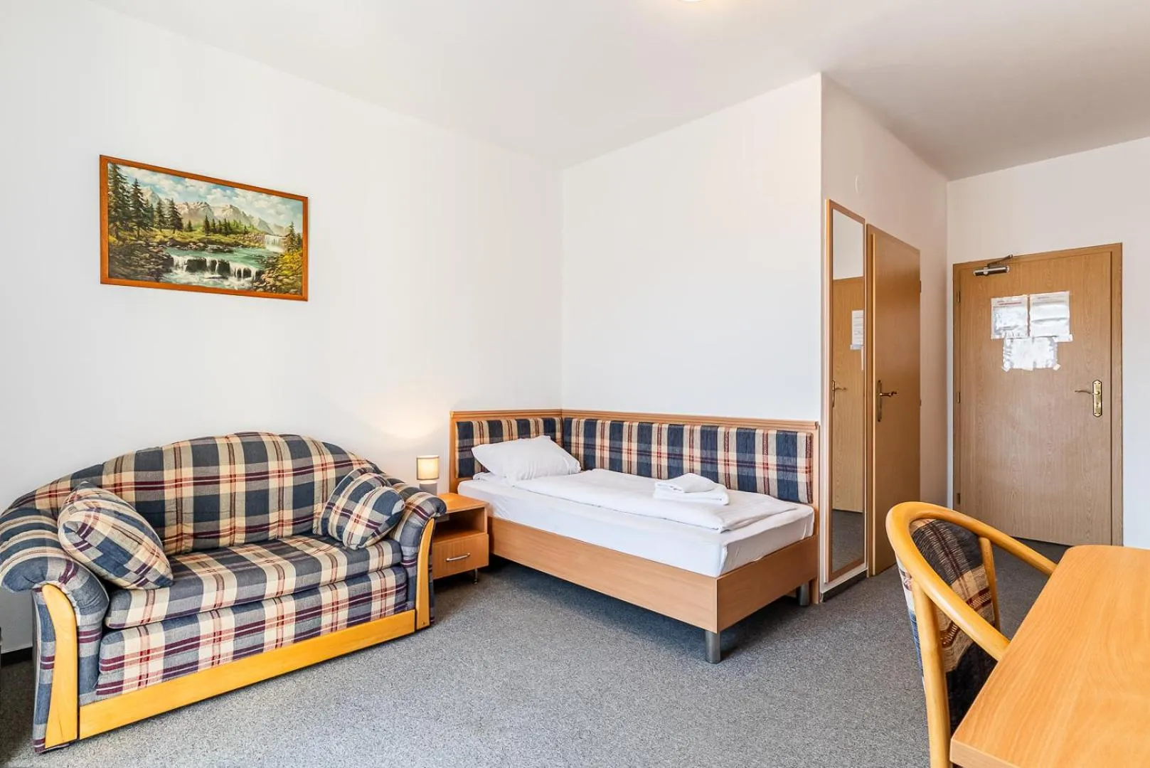 Bed in Garni Hotel Gavurky