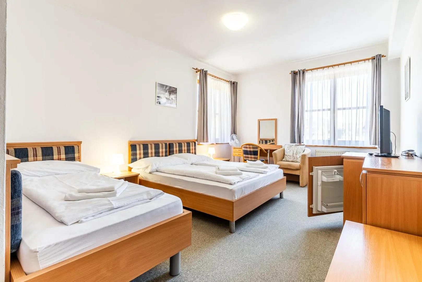 Bed in Garni Hotel Gavurky