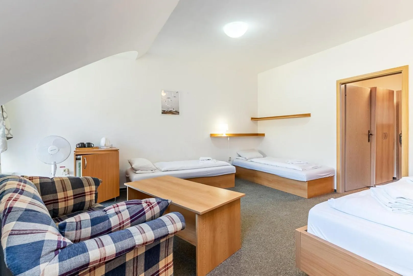 Bed in Garni Hotel Gavurky