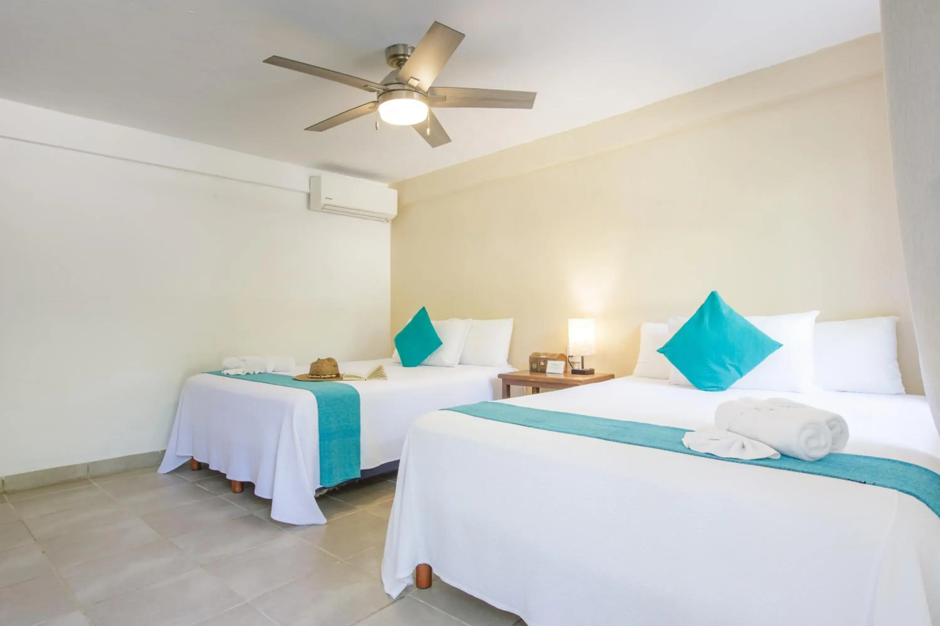 Bed in La Diosa Kali Beach Front Hotel Bed in La Diosa Kali Beach Front Hotel