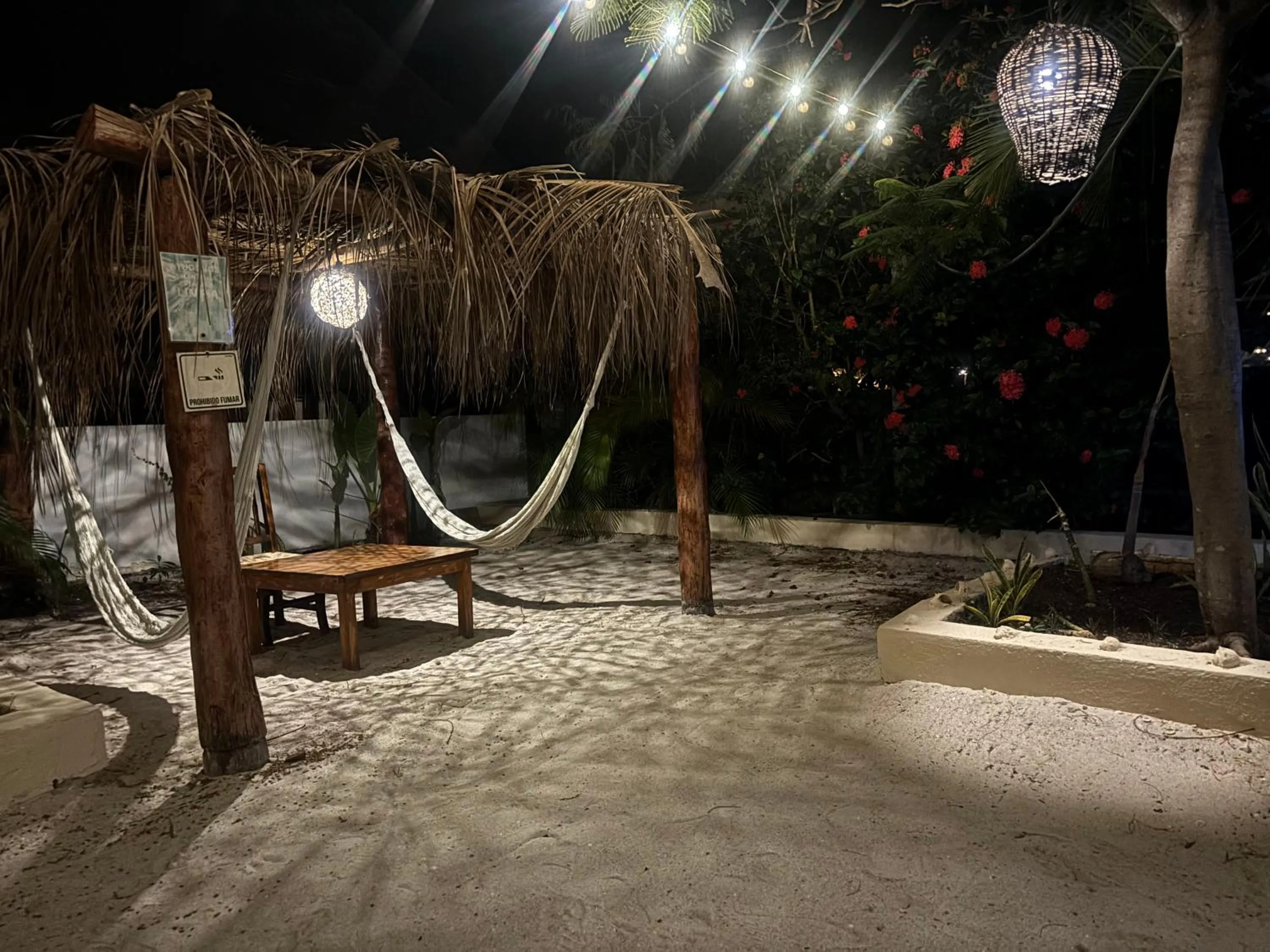 Patio in La Diosa Kali Beach Front Hotel