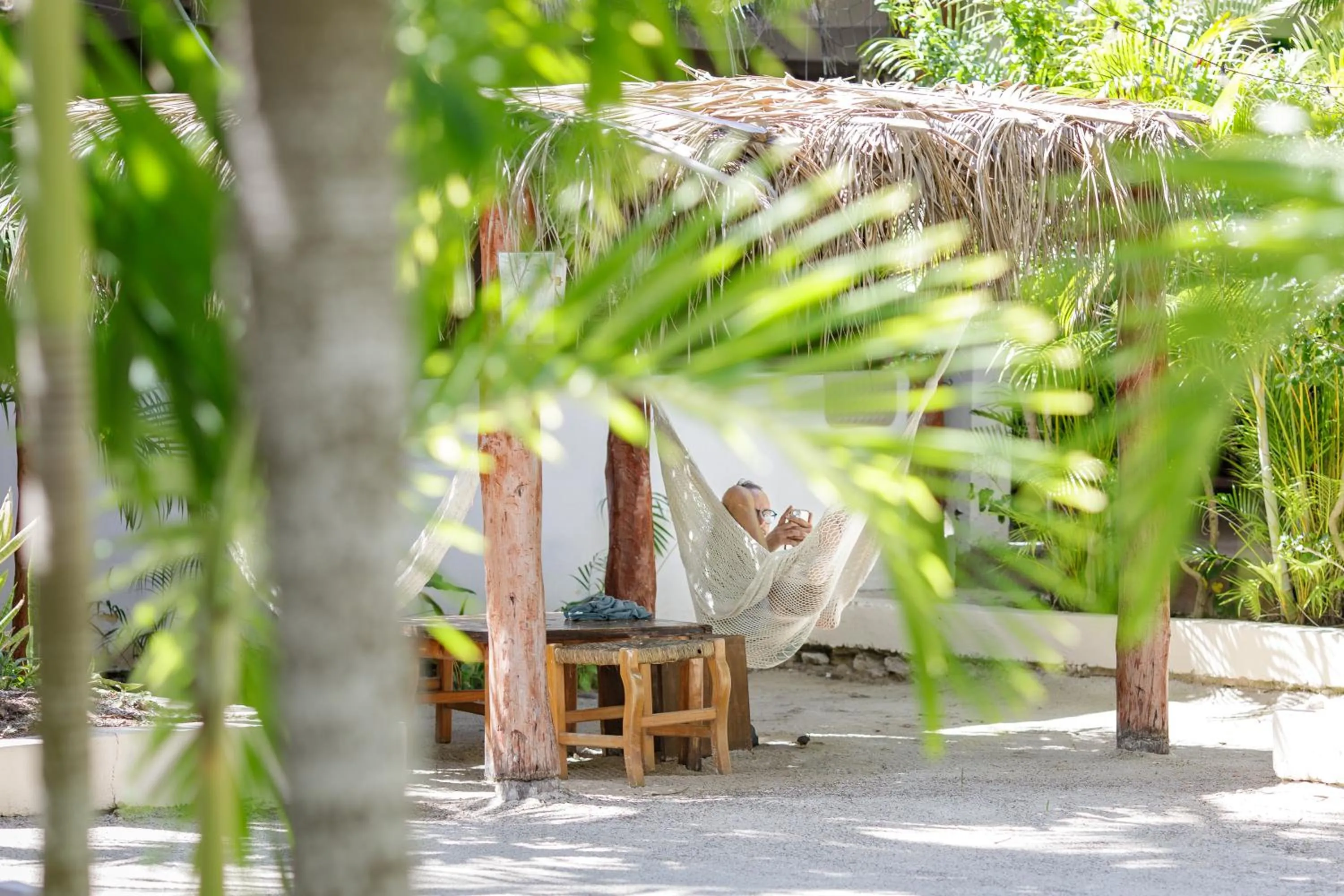 Patio in La Diosa Kali Beach Front Hotel