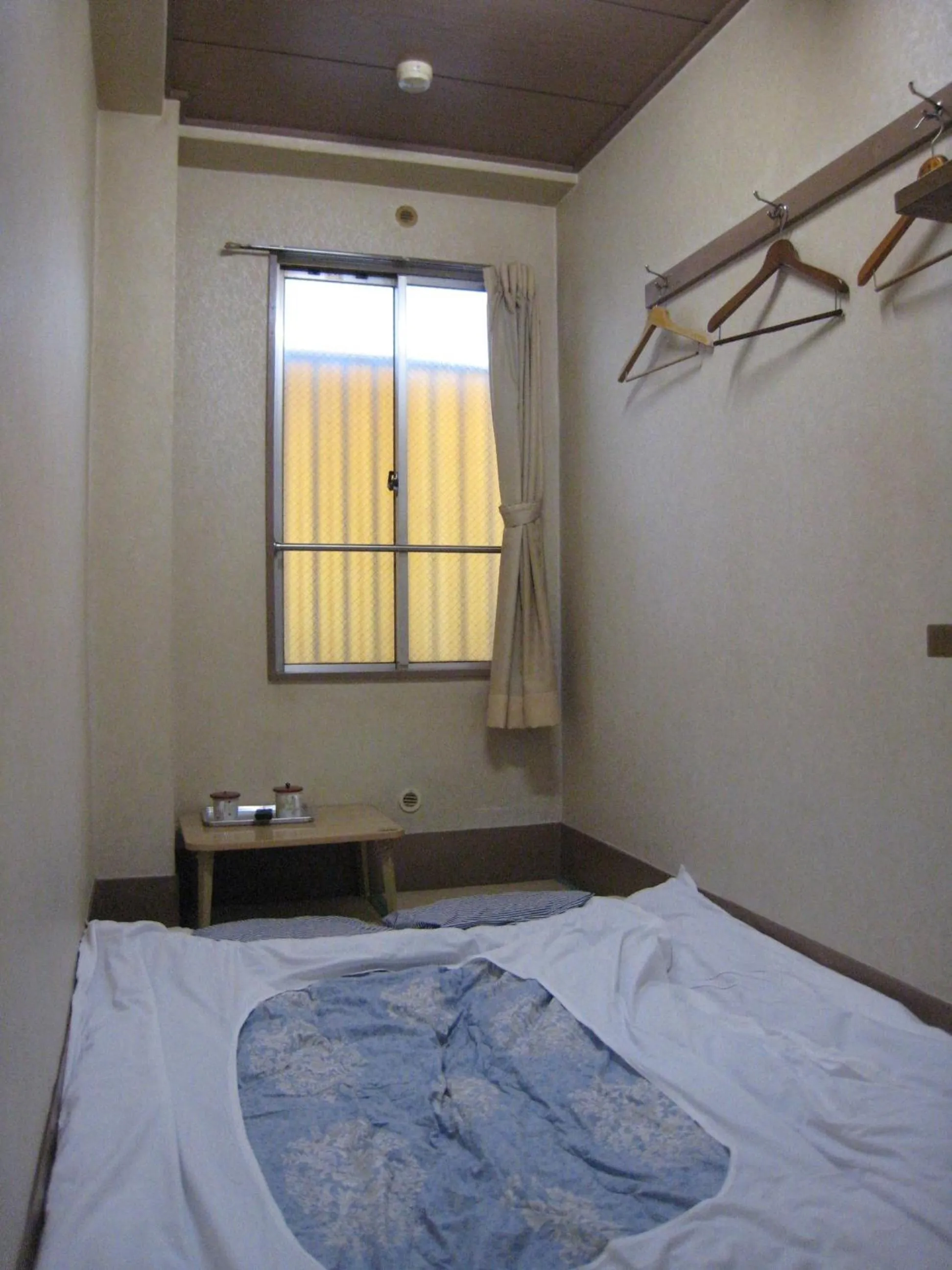 Bed in Asakusa Hotel Fukudaya