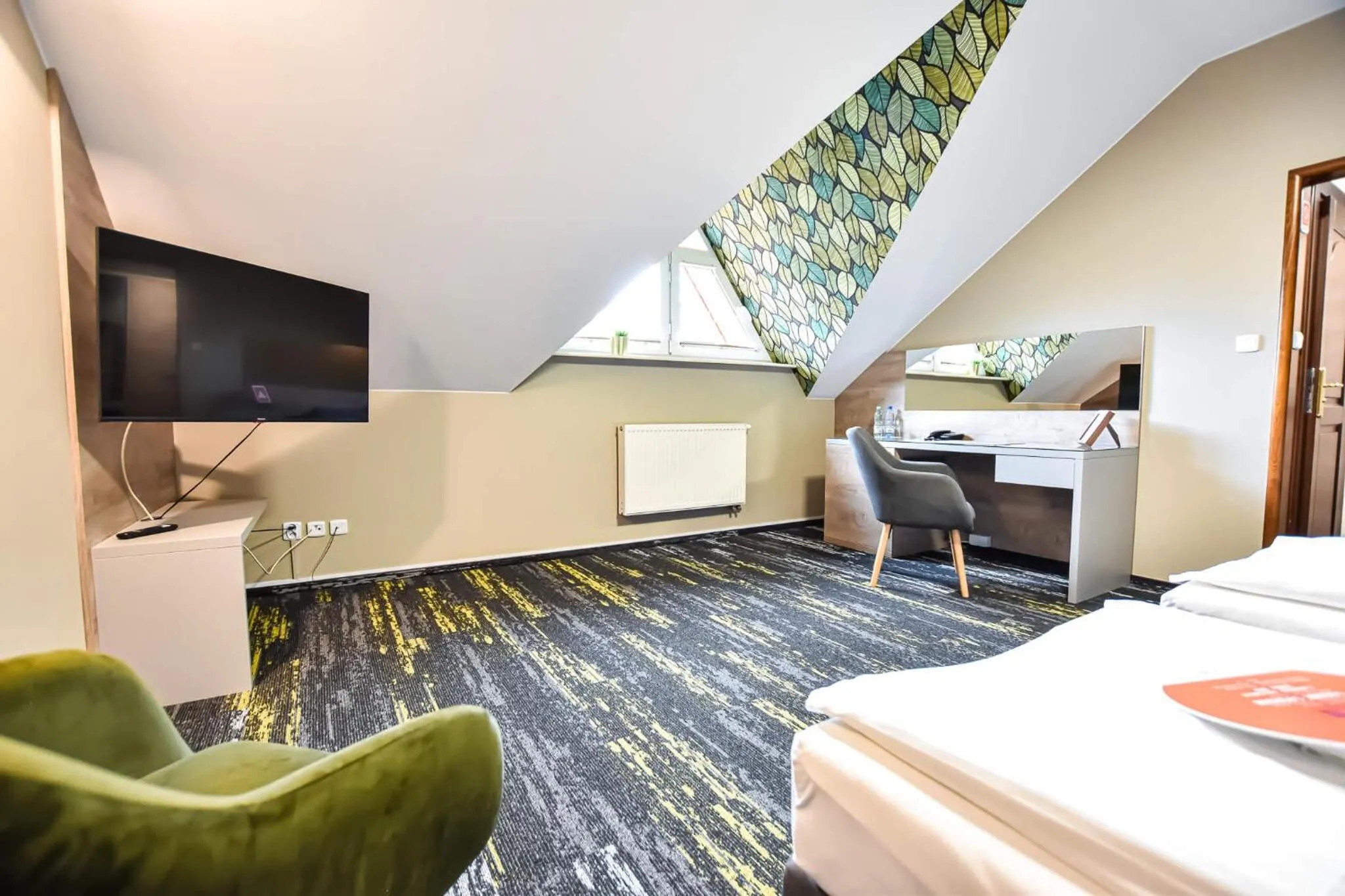 TV and multimedia, Bed in Leśny Dwór