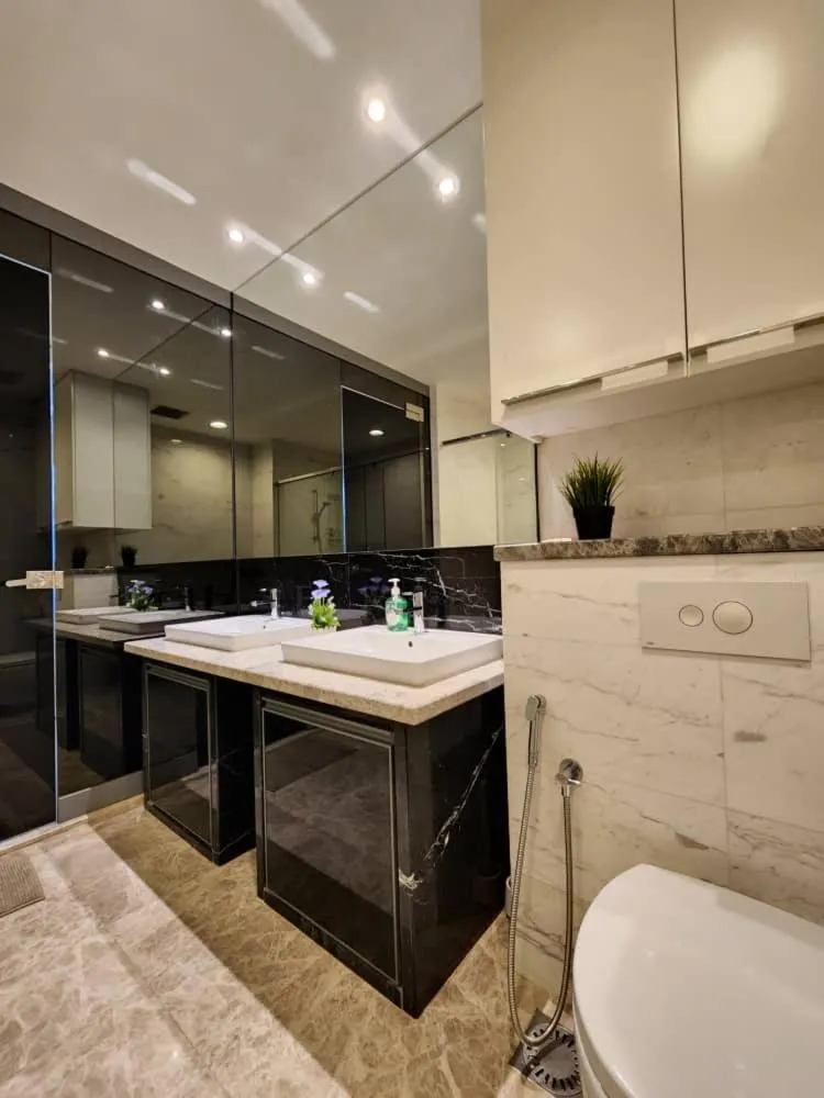 Bathroom in KL Platinum KLCC By Hive KL