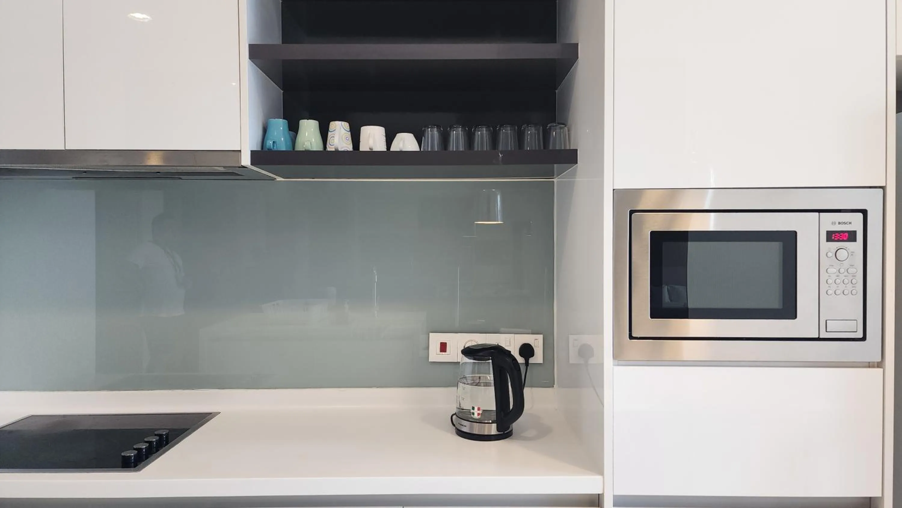 Kitchen or kitchenette in KL Platinum KLCC By Hive KL