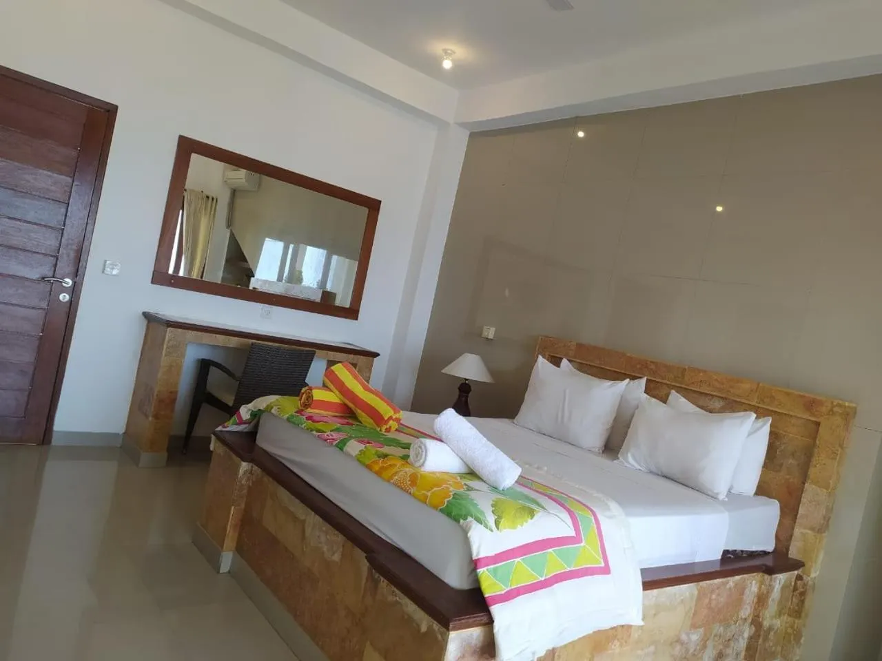 Bed in Ocean Resort Amed