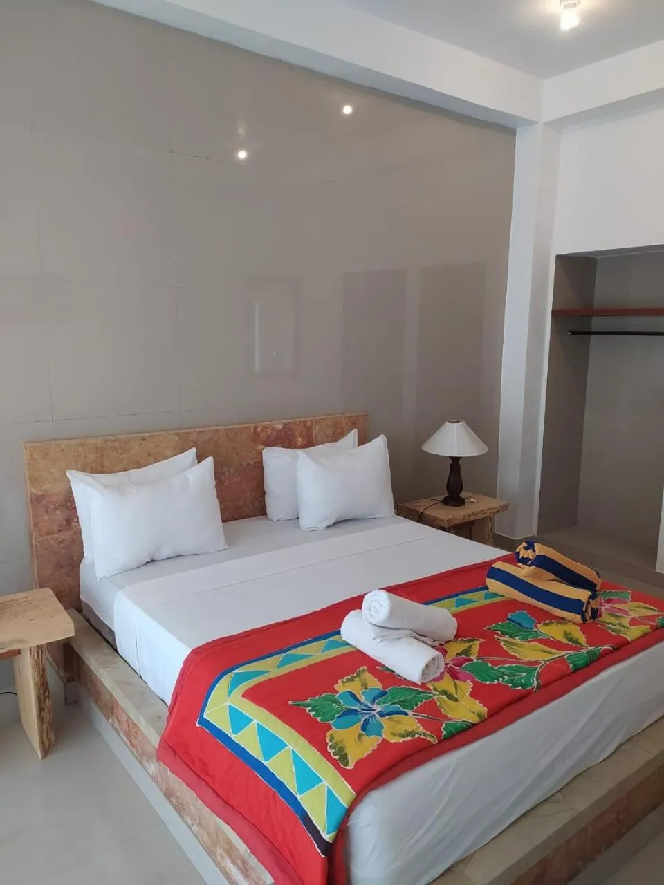 Bed in Ocean Resort Amed