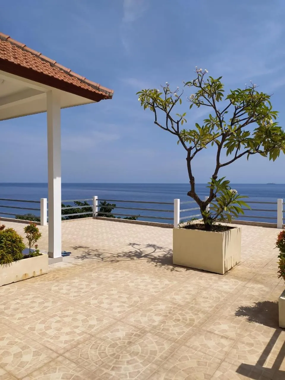 Patio in Ocean Resort Amed