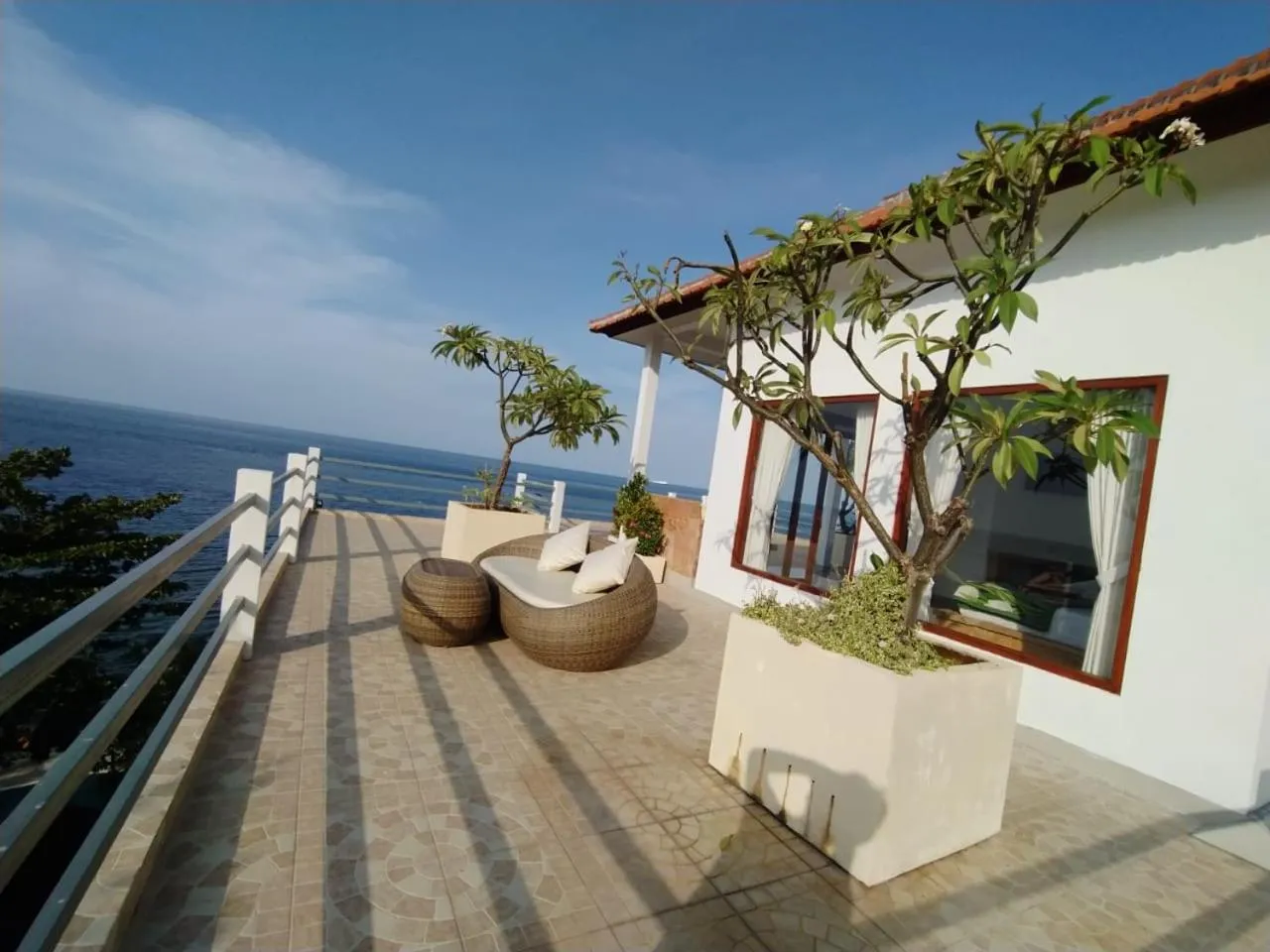 Patio in Ocean Resort Amed