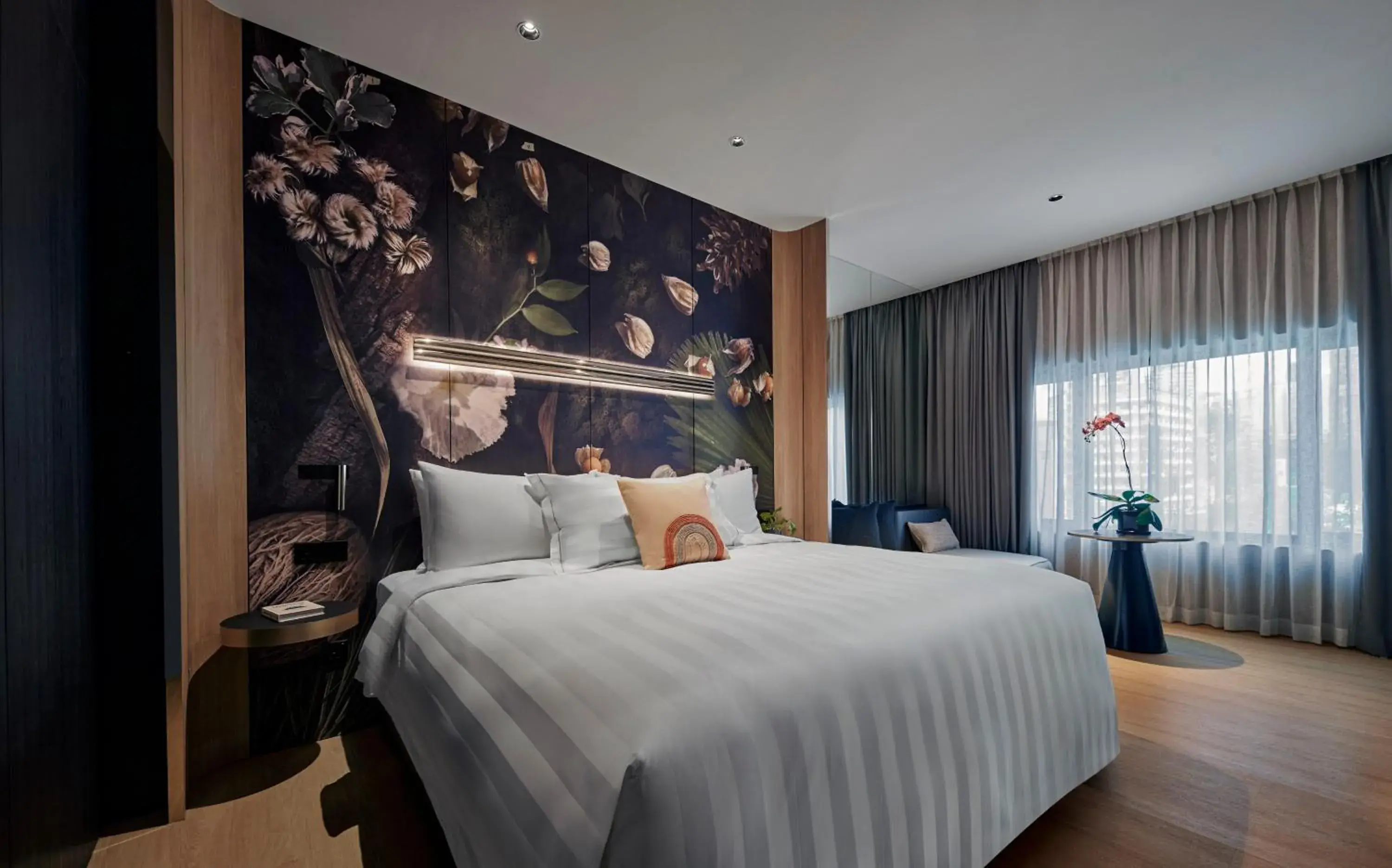 Bed in PARKROYAL COLLECTION Kuala Lumpur Bed in PARKROYAL COLLECTION Kuala Lumpur