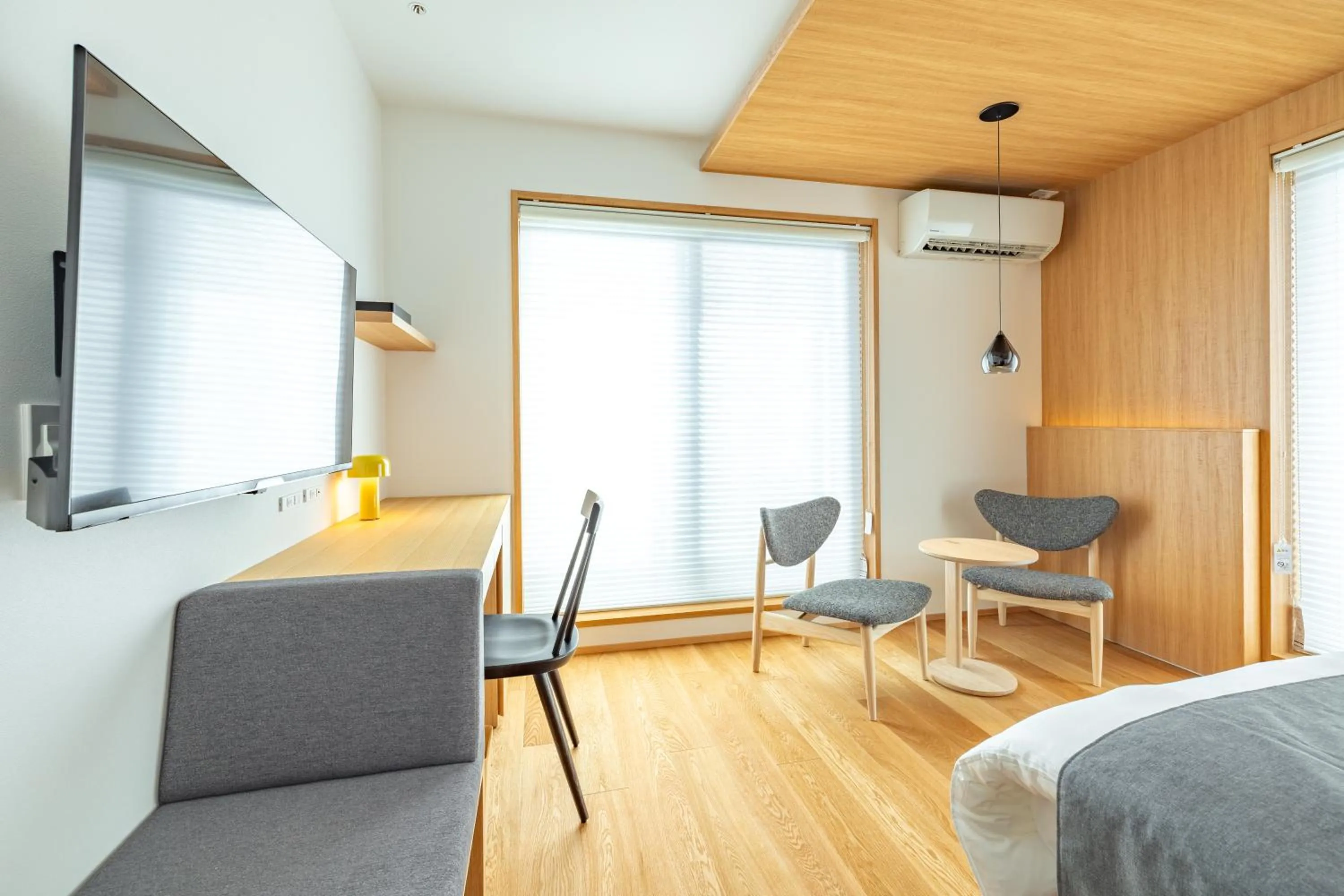 Bed in Karasuma Rokujo Hotel