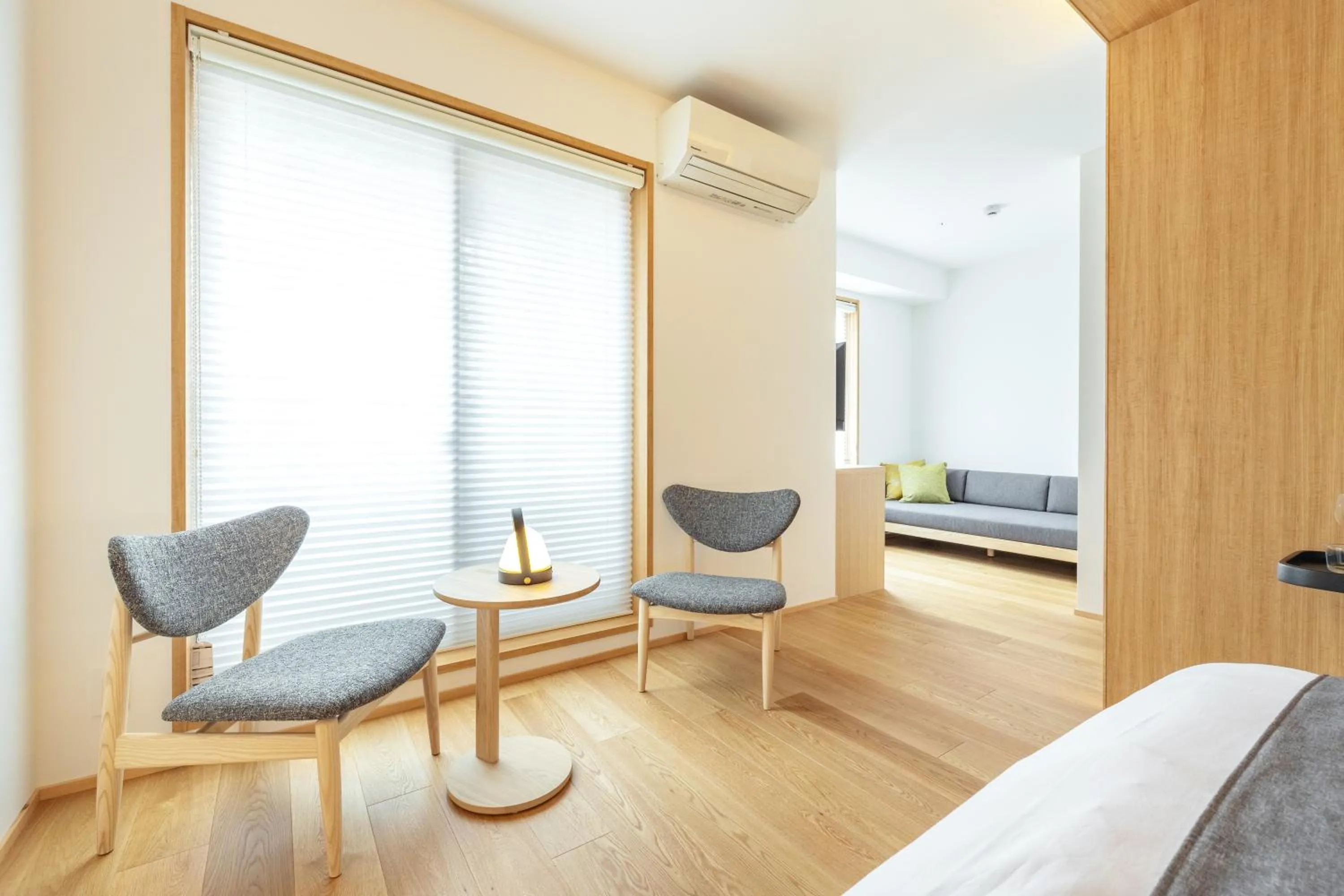 Bed in Karasuma Rokujo Hotel