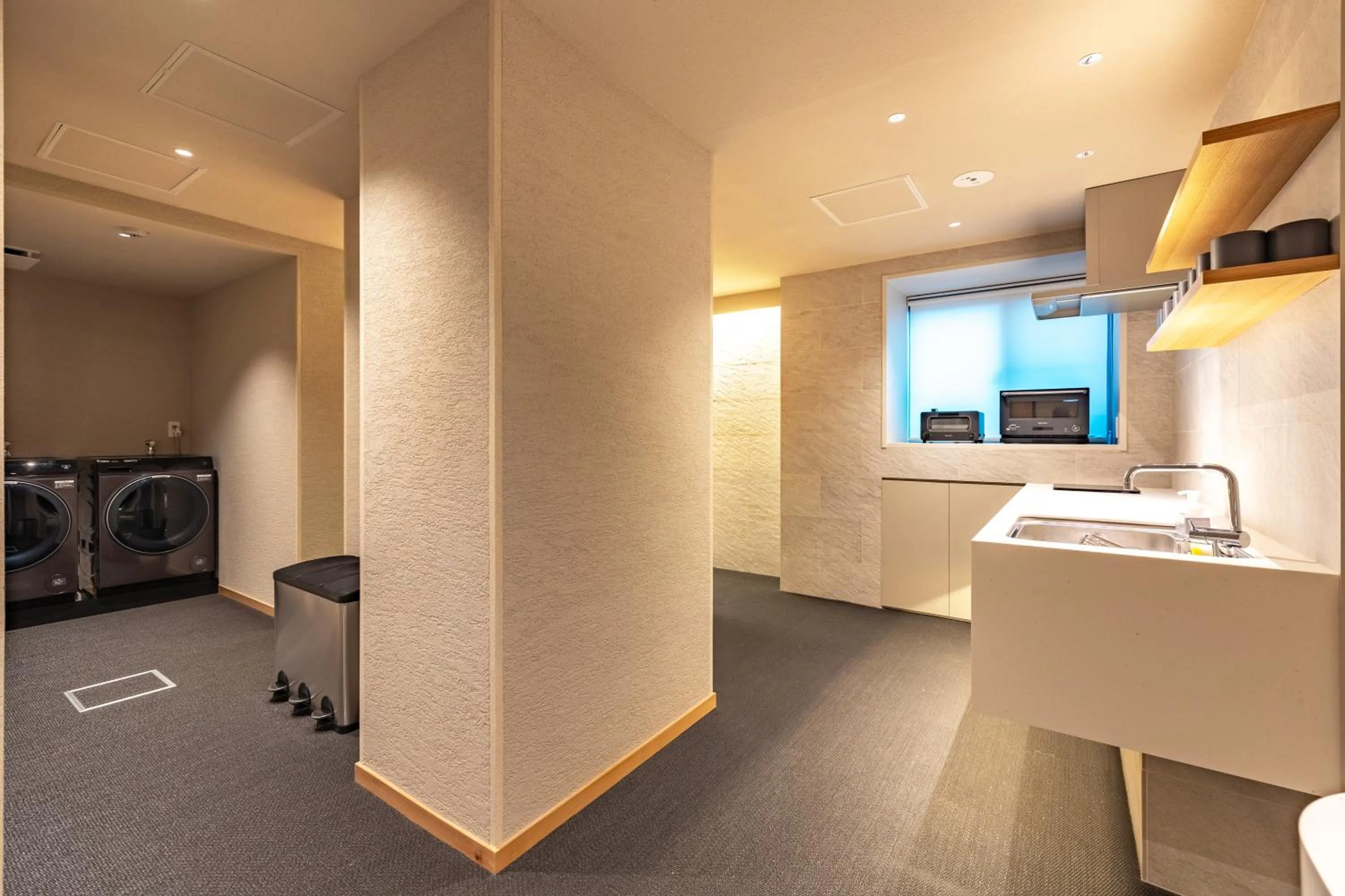 Kitchen or kitchenette in Karasuma Rokujo Hotel