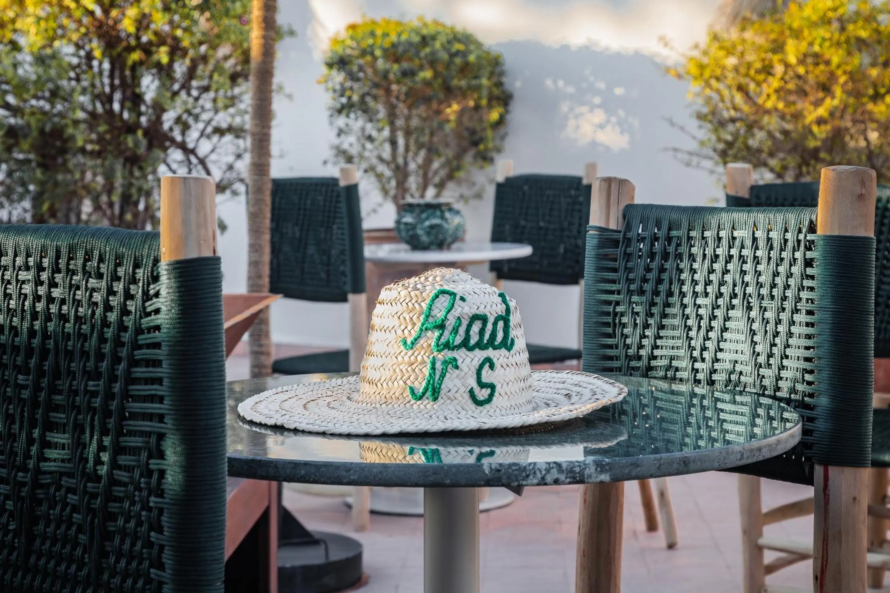 Patio in Riad N'S & Spa