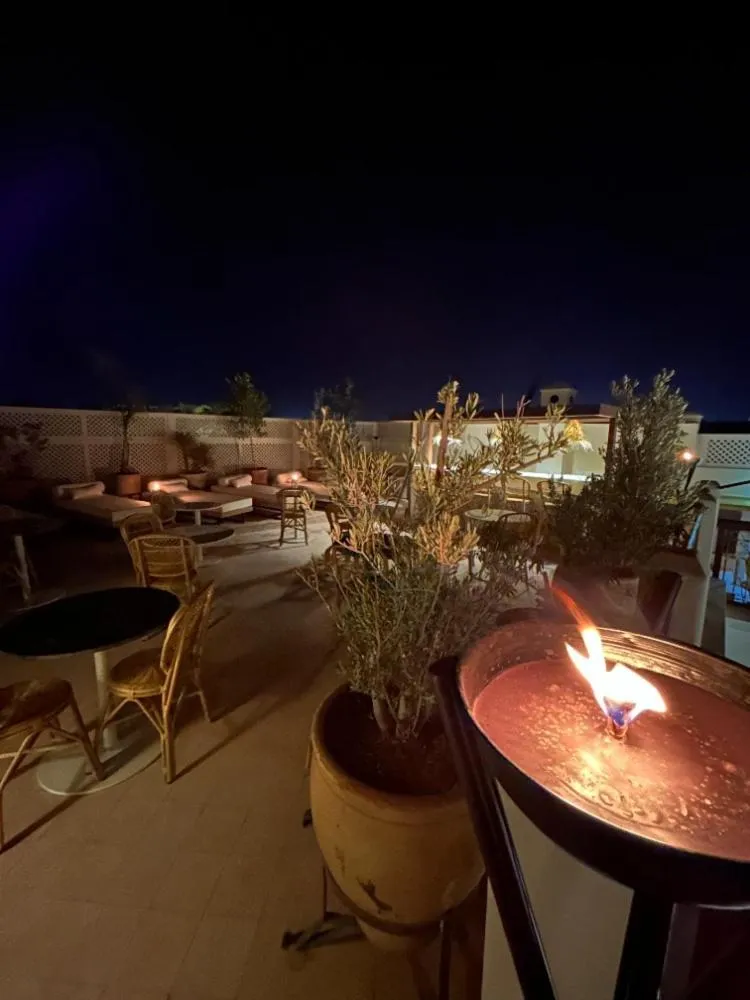 Patio in Riad N'S & Spa