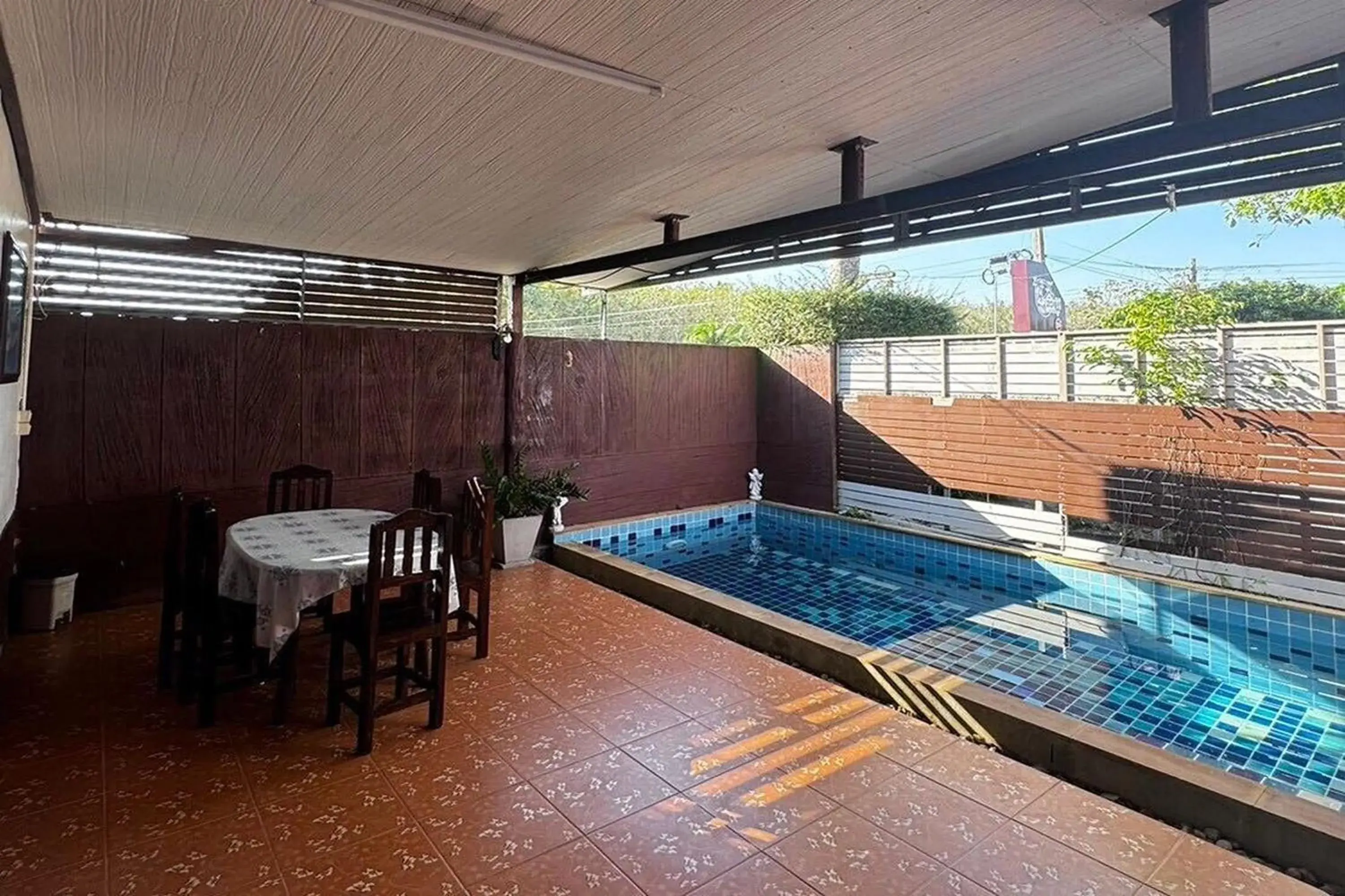 Pool view in Ozone Resort & Pool Villa Pool view in Ozone Resort & Pool Villa