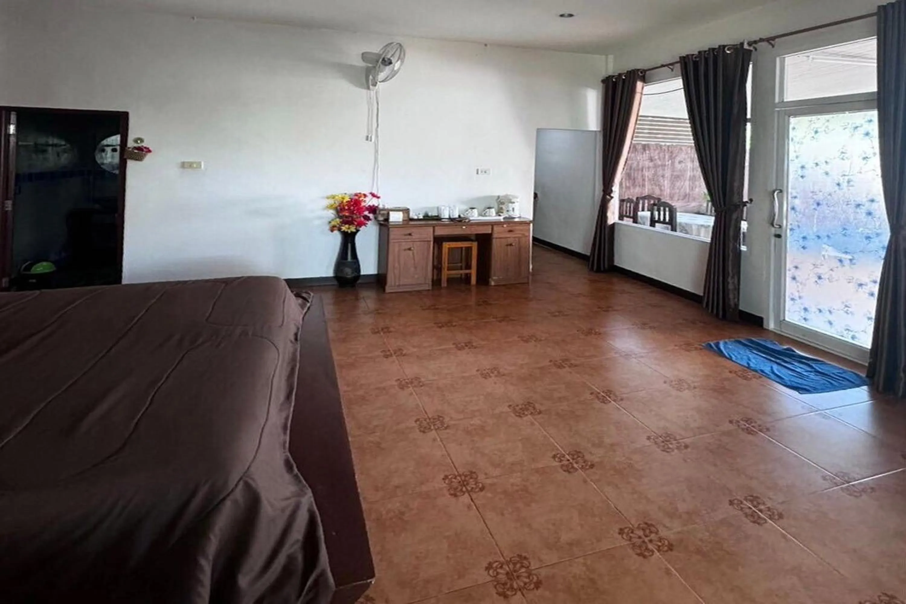 Bed in Ozone Resort & Pool Villa