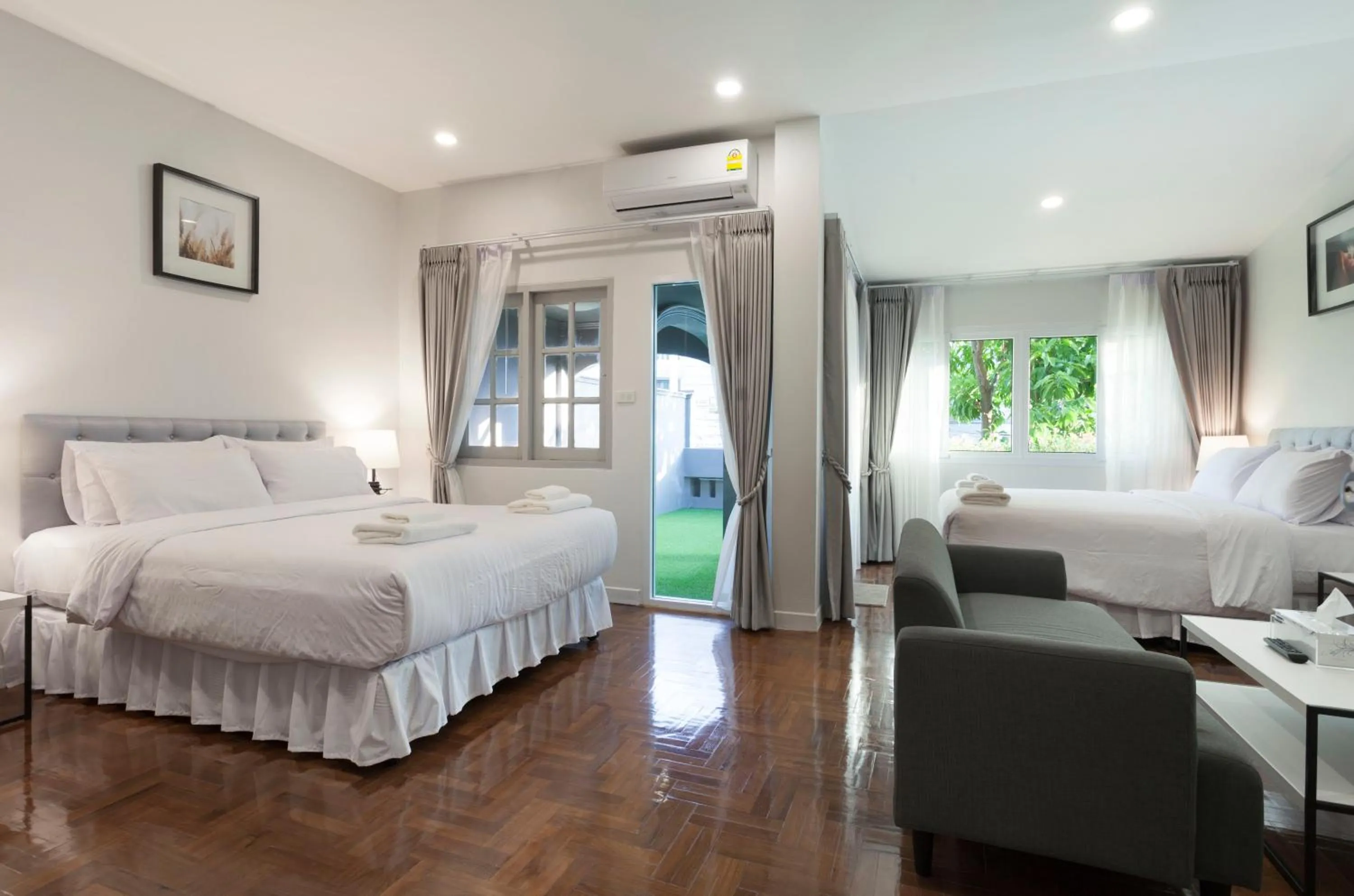 Photo of the whole room, Bed in Cozy Home by Nan