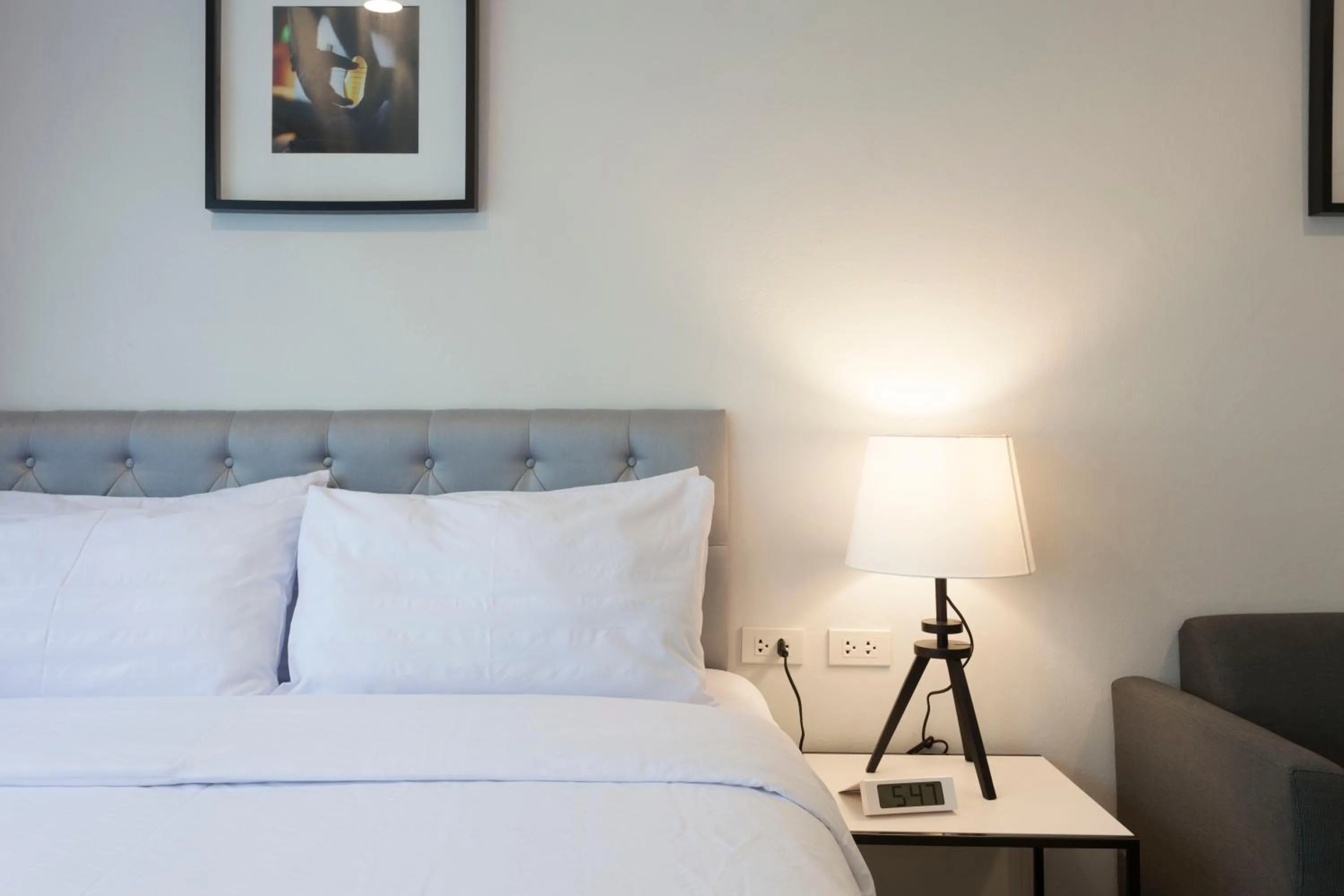 Photo of the whole room, Bed in Cozy Home by Nan