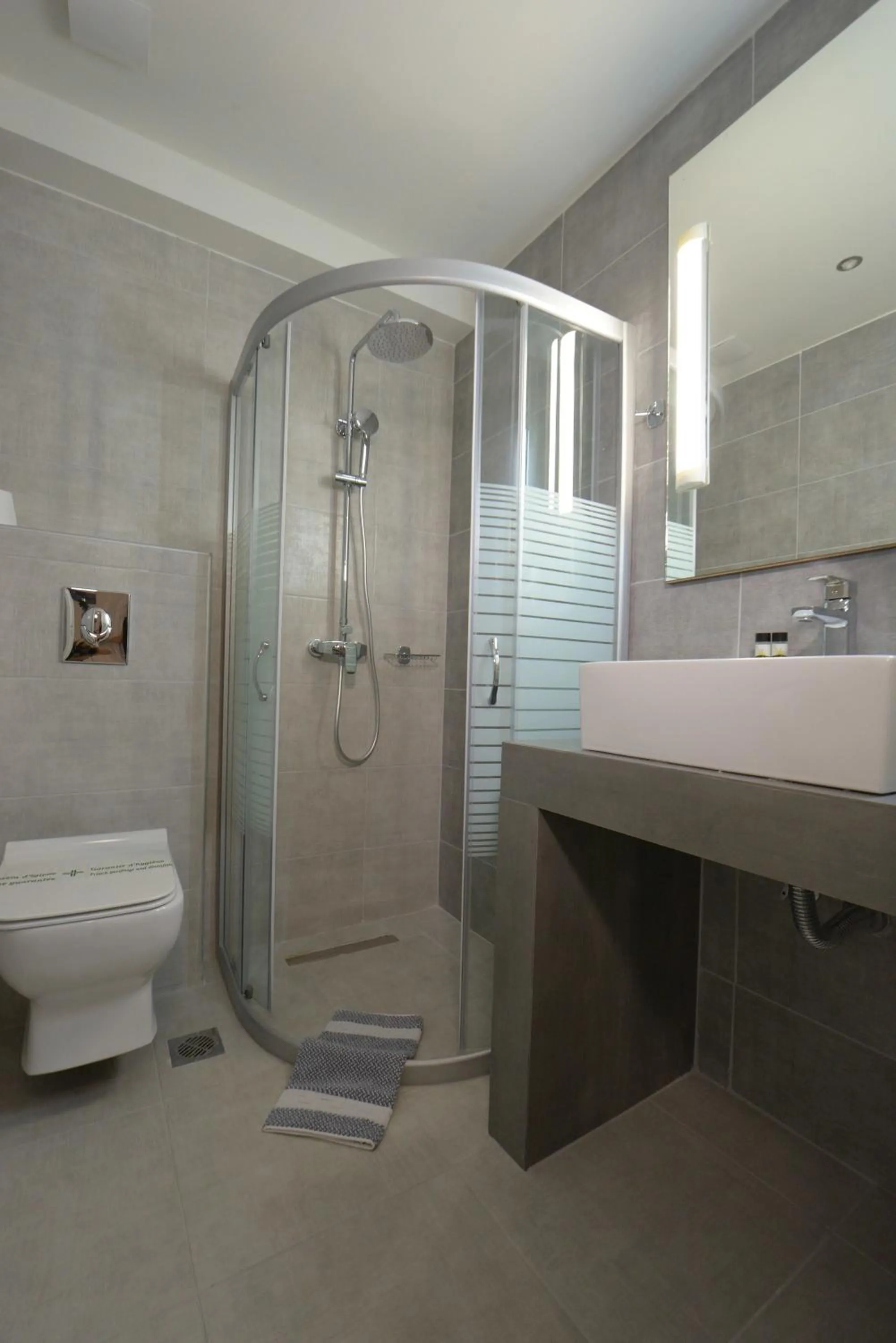 Shower in Aristoteles Holiday Hotel And Spa