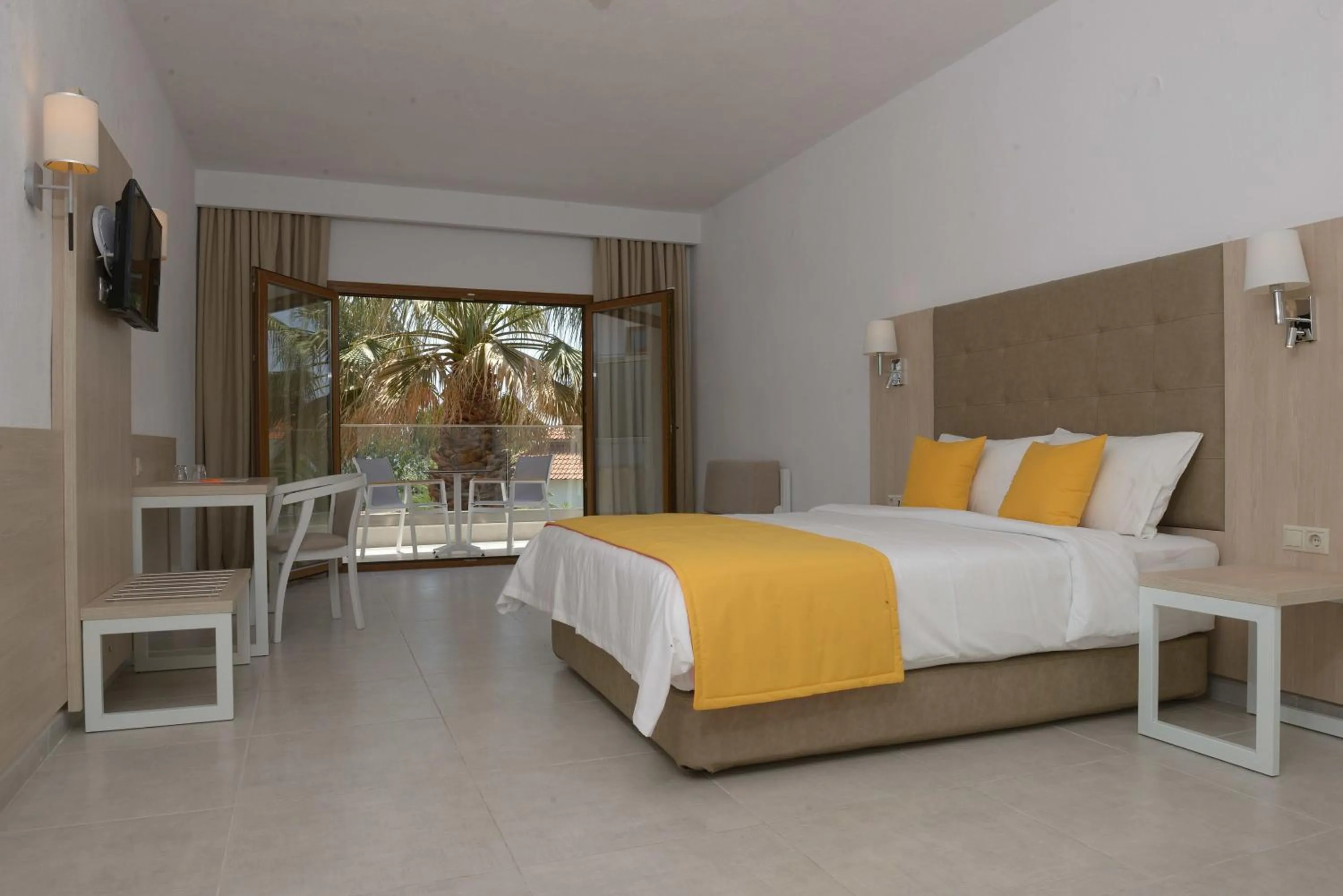Bedroom, Bed in Aristoteles Holiday Hotel And Spa