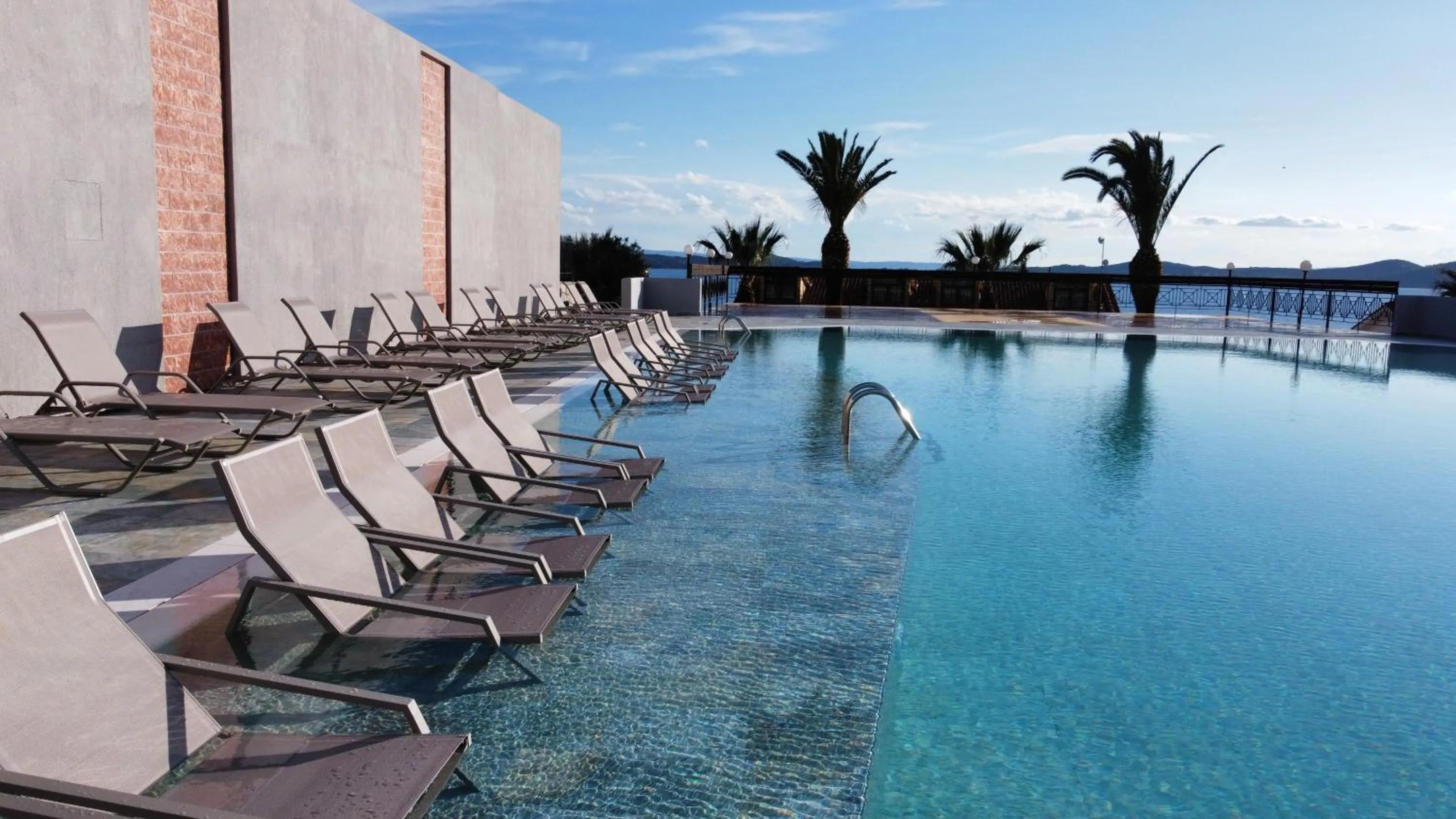 Swimming pool in Aristoteles Holiday Hotel And Spa
