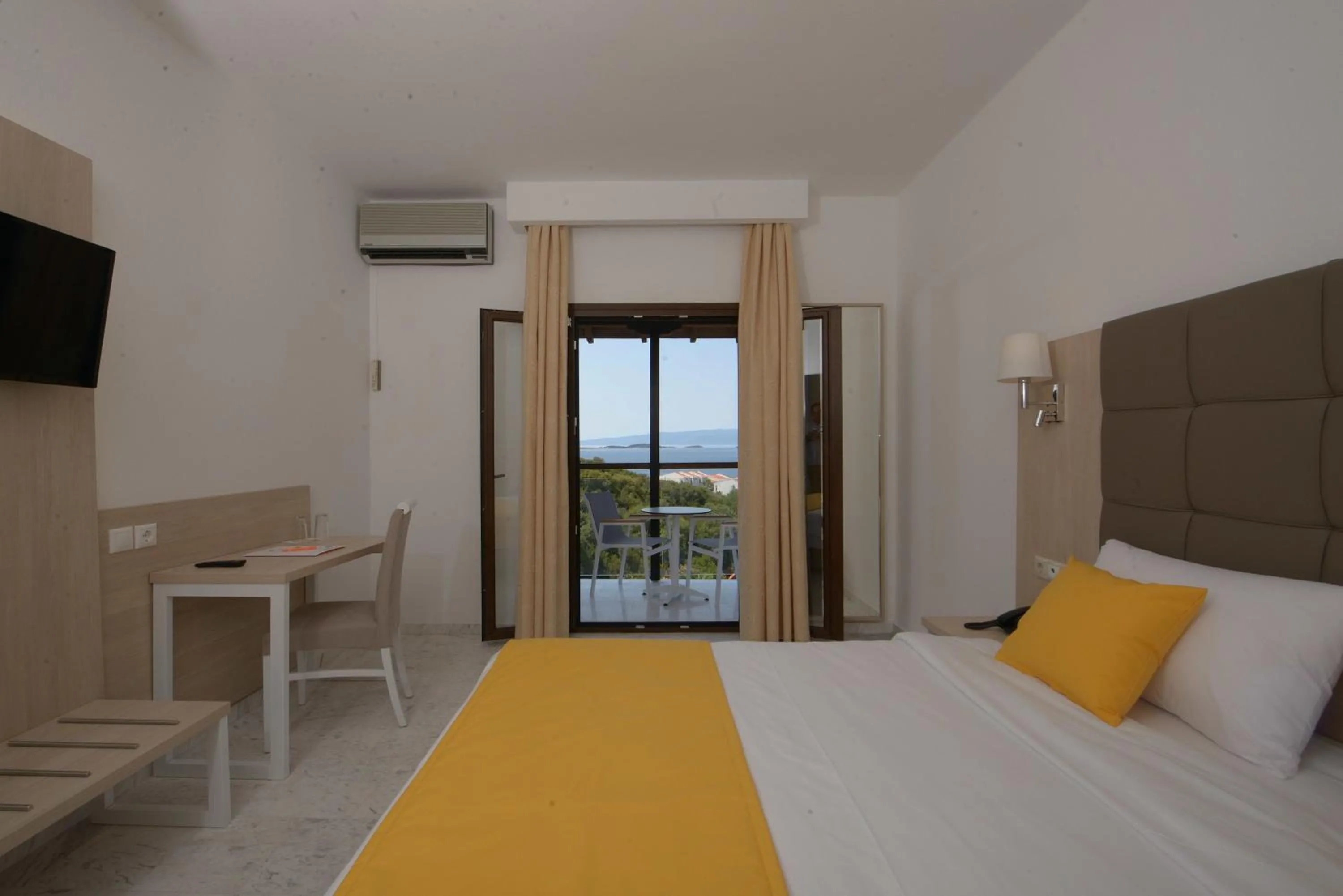 Bedroom, Bed in Aristoteles Holiday Hotel And Spa