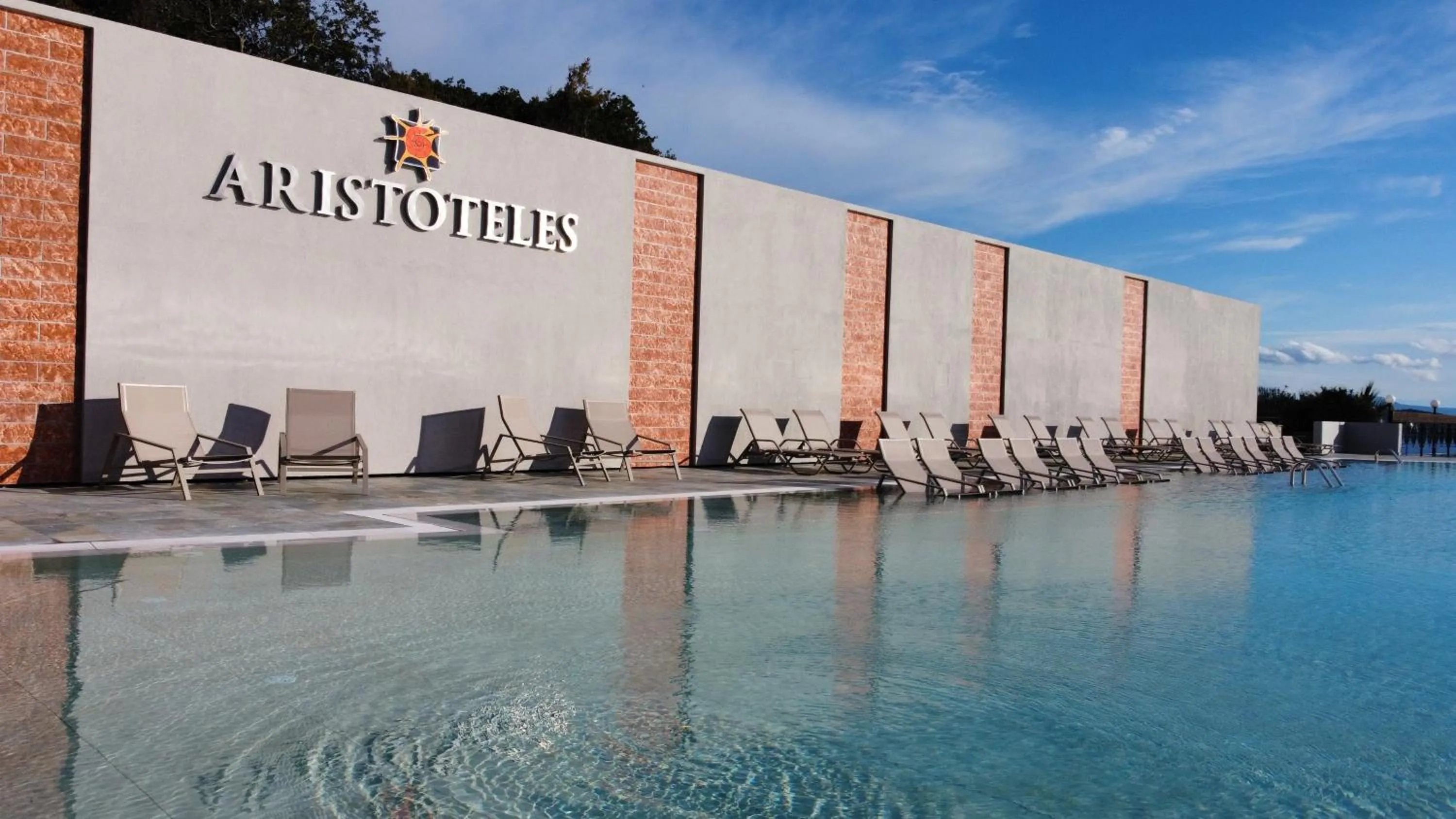 Swimming pool in Aristoteles Holiday Hotel And Spa