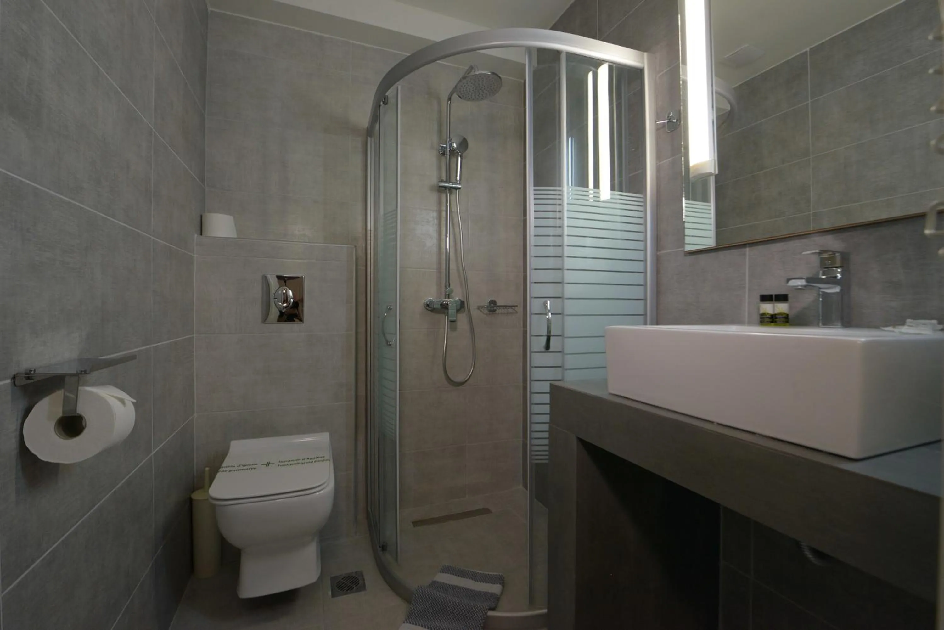 Bathroom in Aristoteles Holiday Hotel And Spa