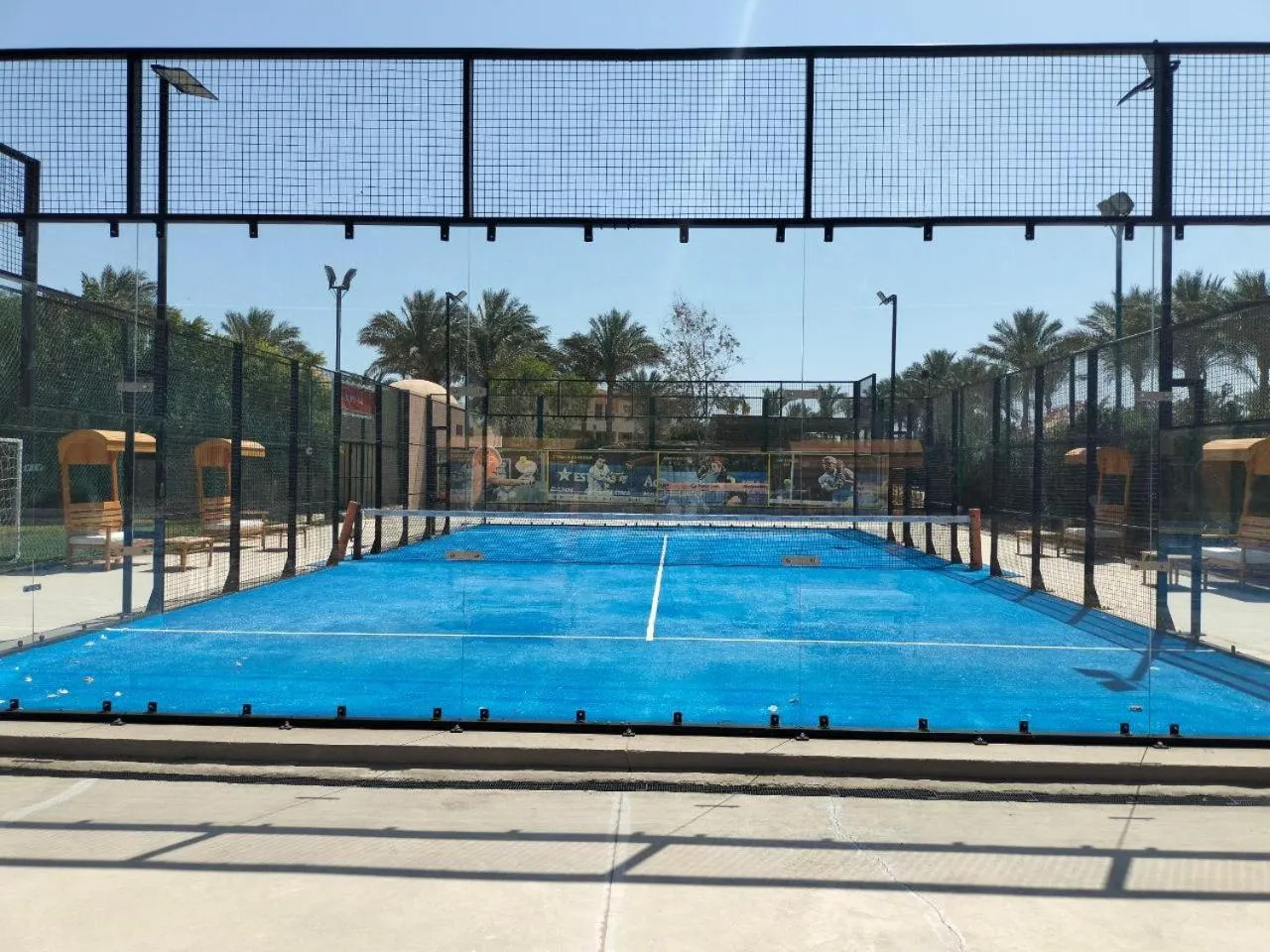 Tennis court in Tamra Beach Resort