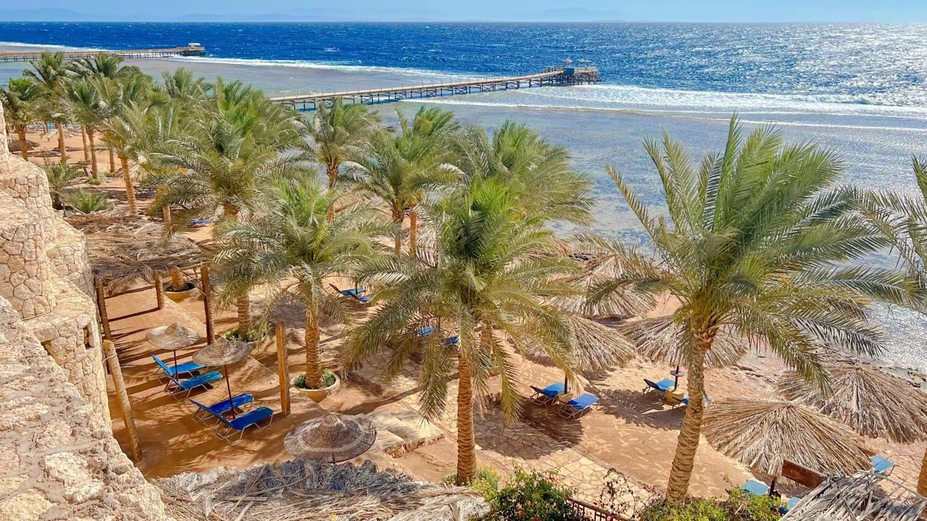 Natural landscape in Tamra Beach Resort