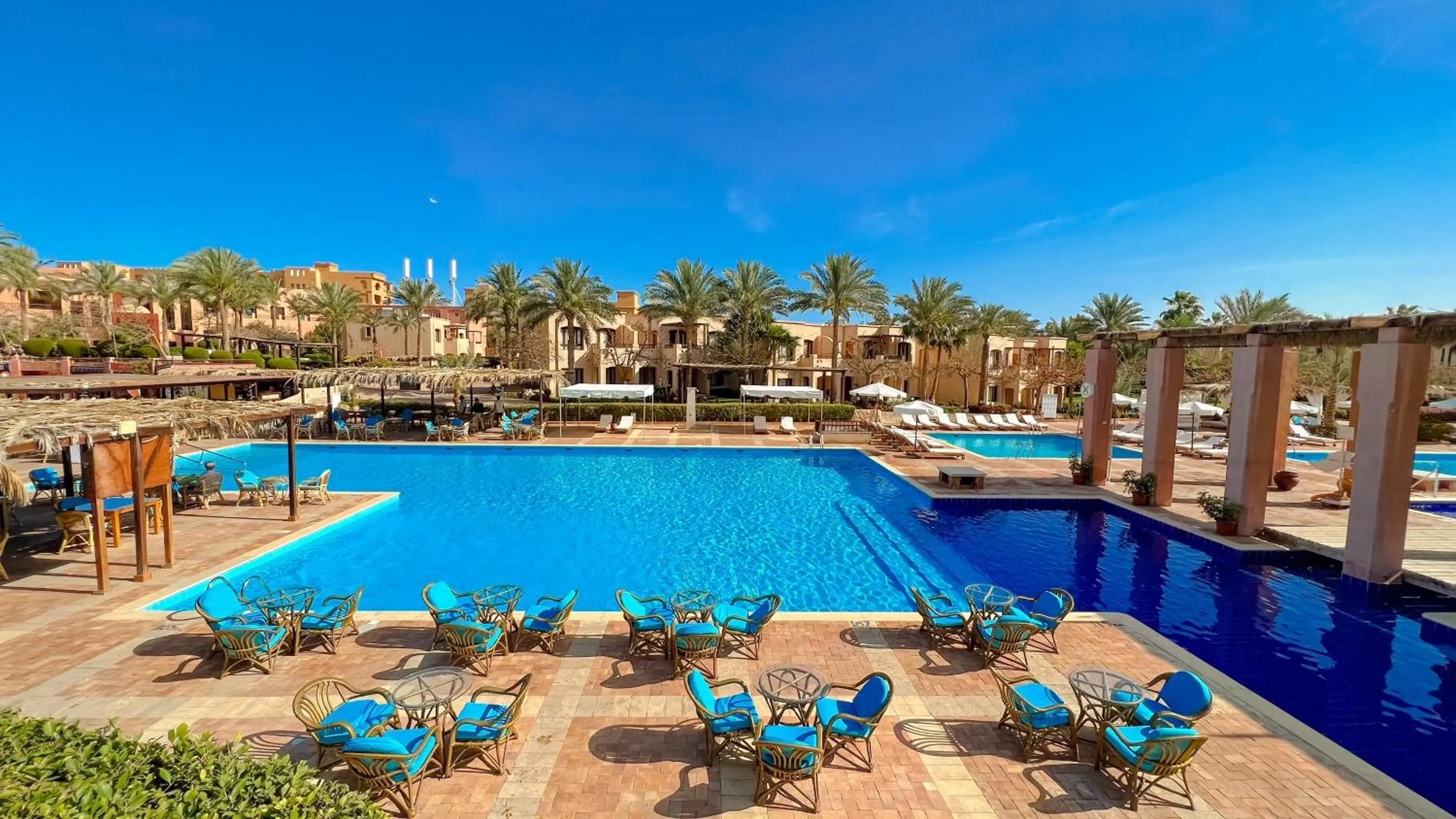 Pool view in Tamra Beach Resort