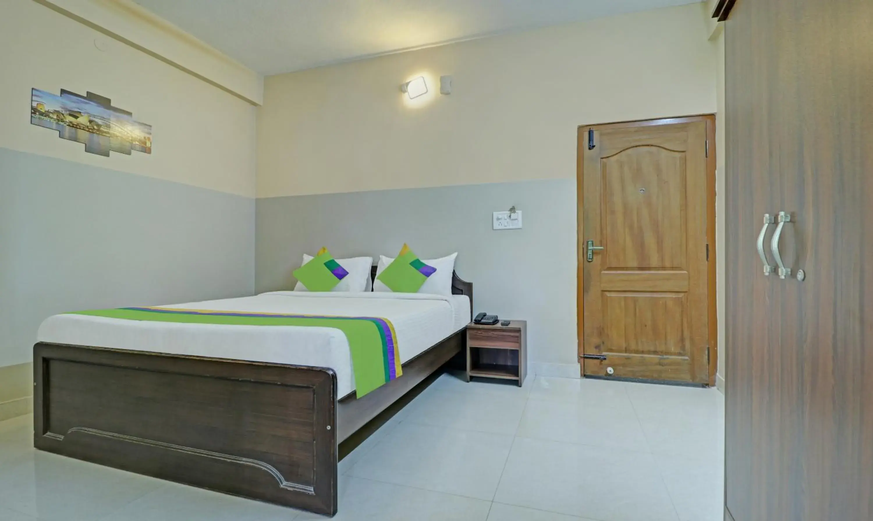 Bedroom, Bed in Treebo Green Land Kushalnagar Bedroom, Bed in Treebo Green Land Kushalnagar
