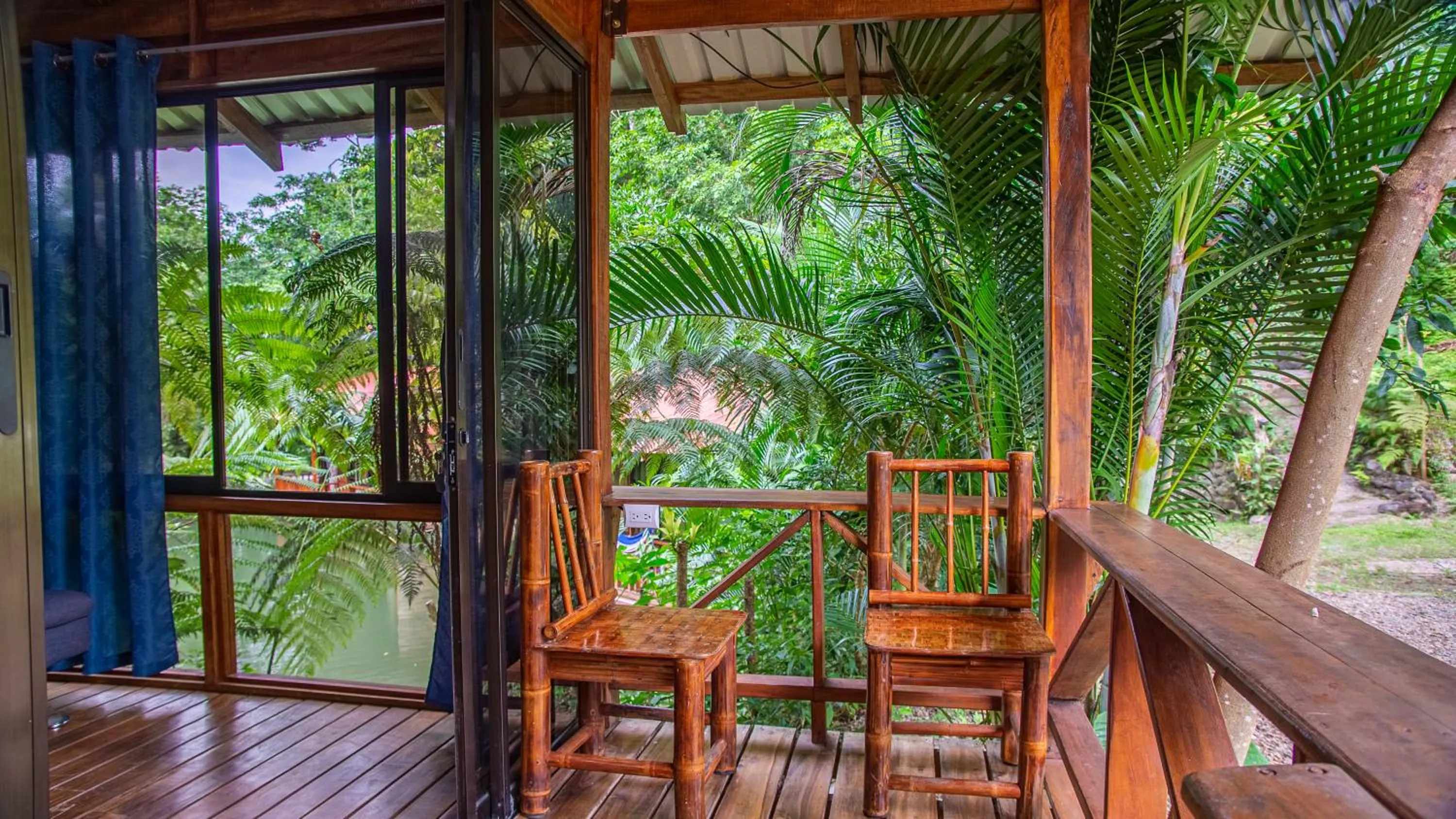 Patio in Cabañas del Lago