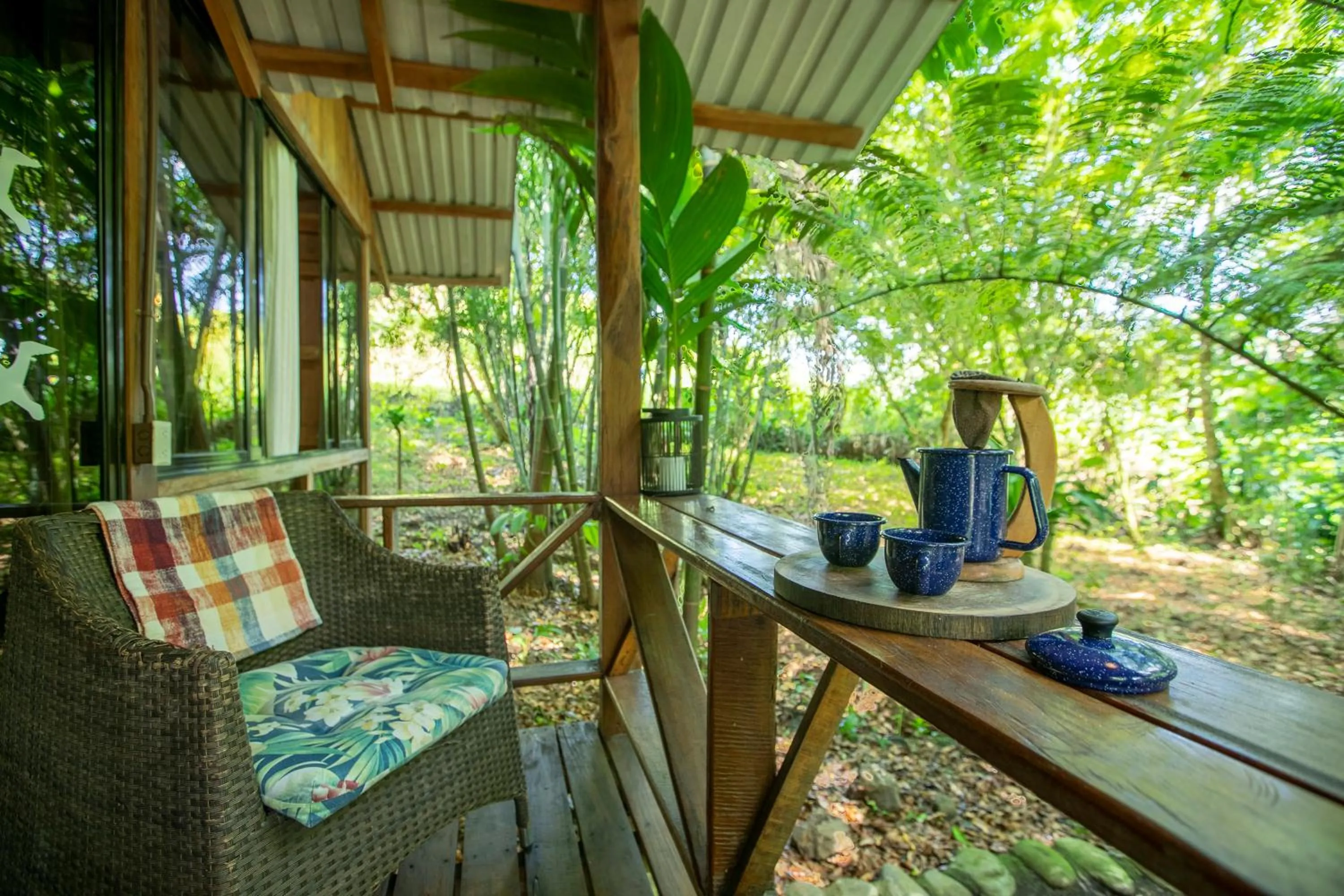 Patio in Cabañas del Lago